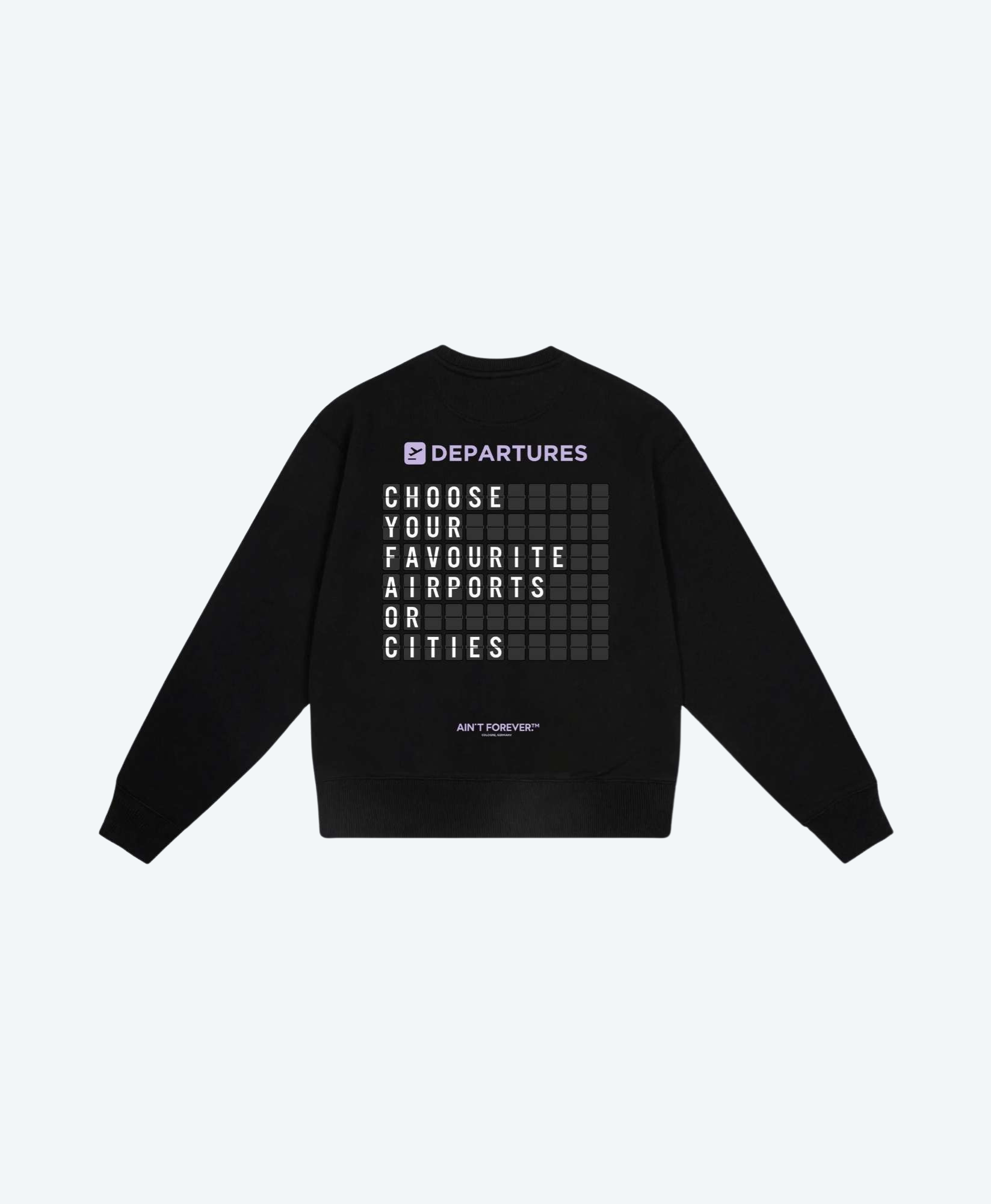 THE DEPARTURES SWEATSHIRT