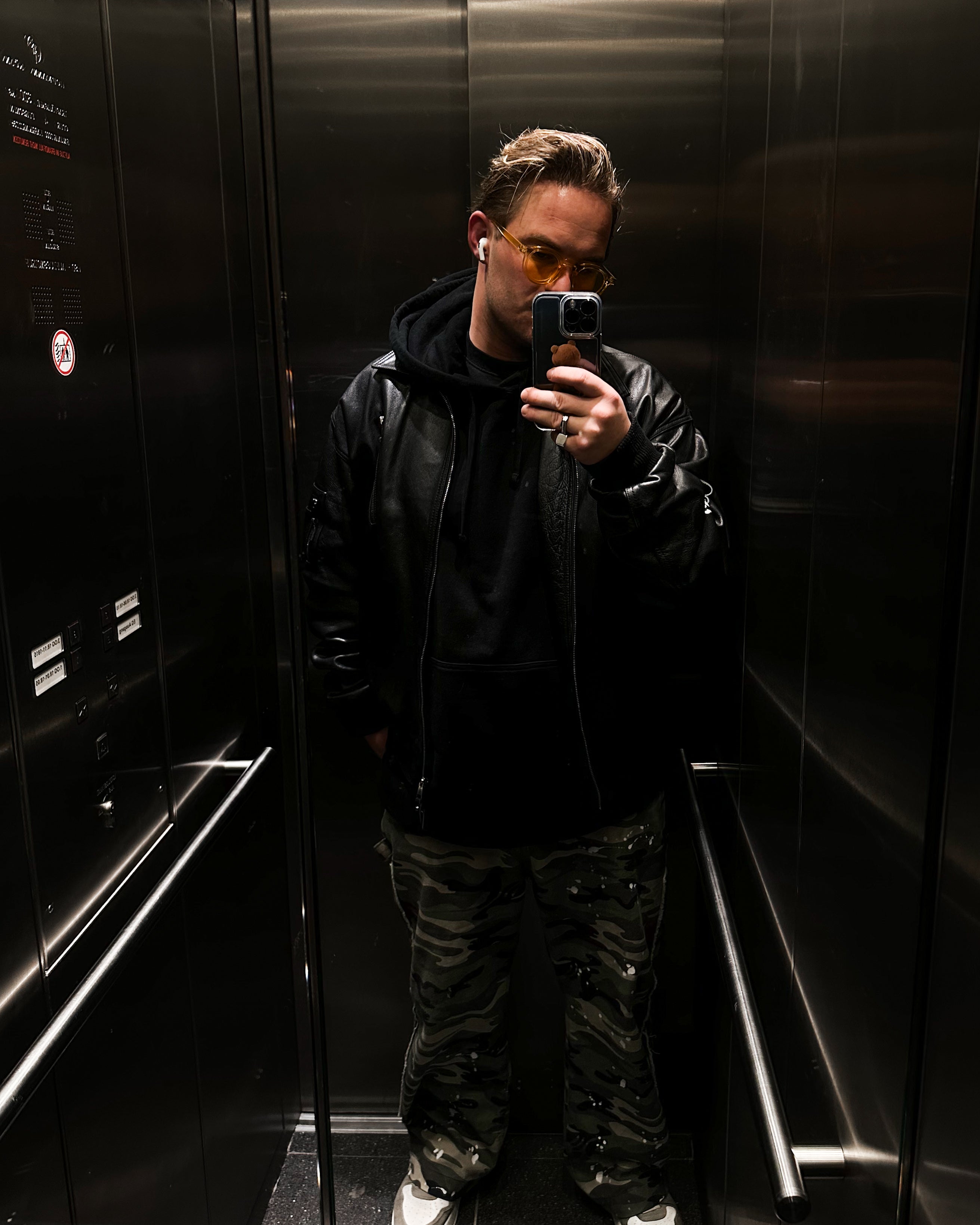 THE GOOD MUSIC & BAD DECISIONS LEATHER JACKET