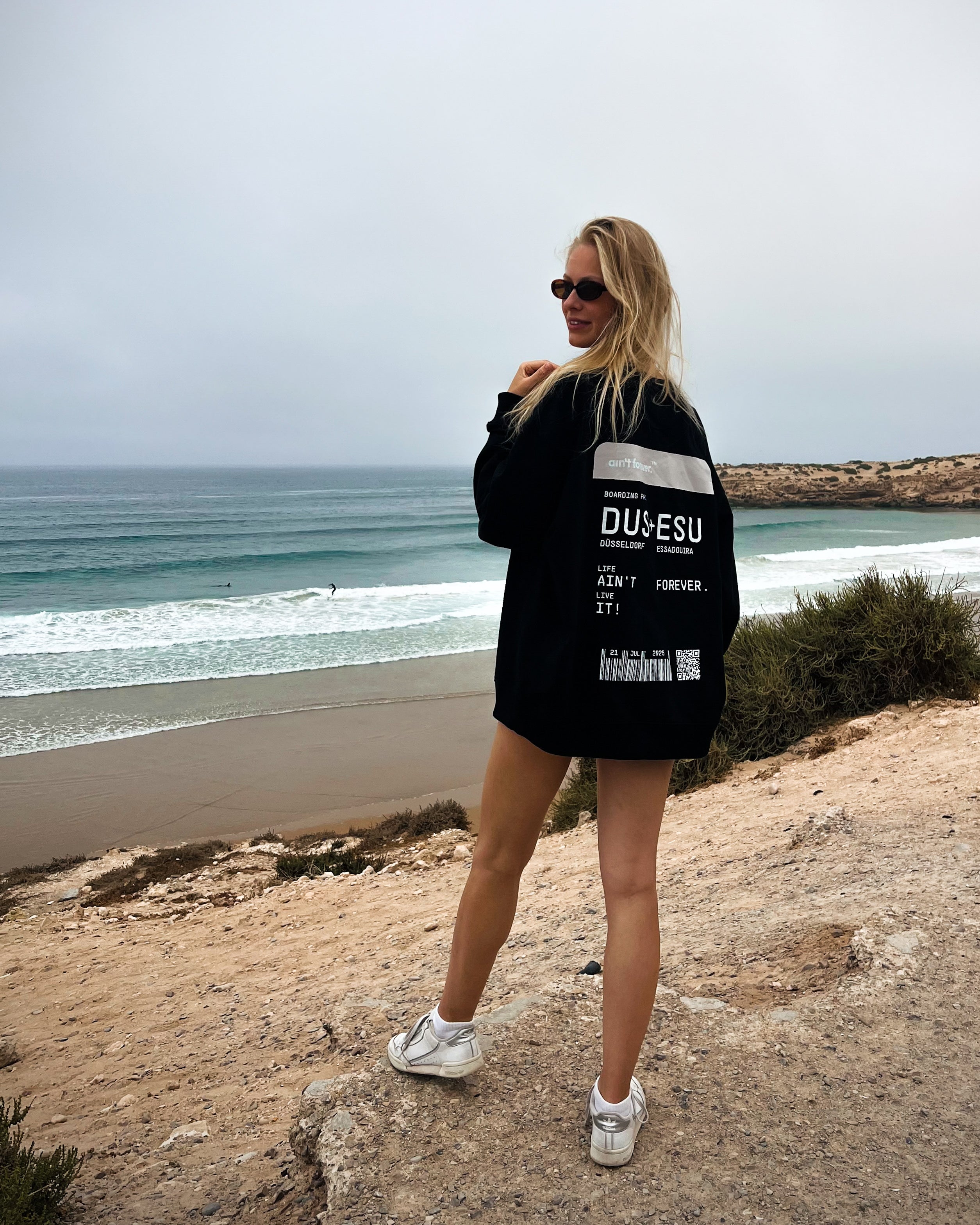 THE BOARDING PASS SWEATSHIRT