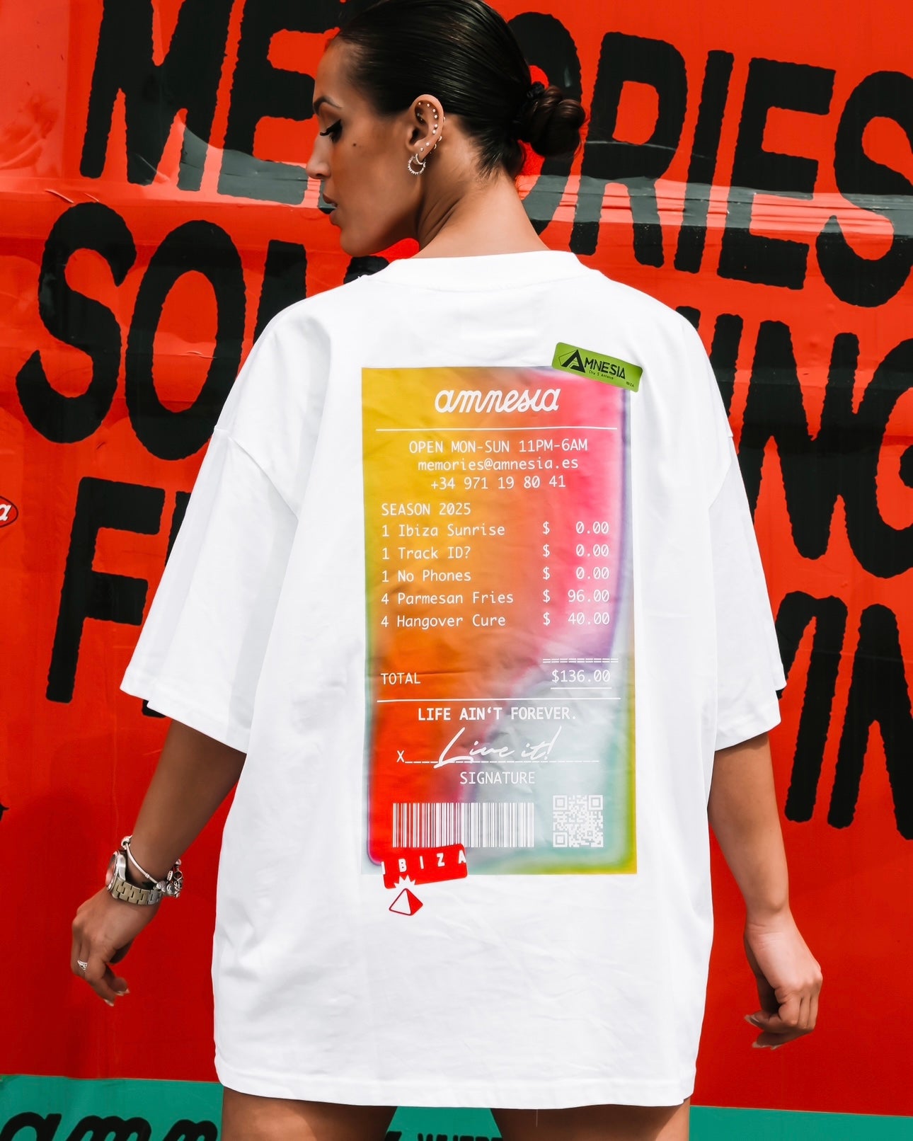 THE AMNESIA NIGHT OUT T-SHIRT (LIMITED EDITION)
