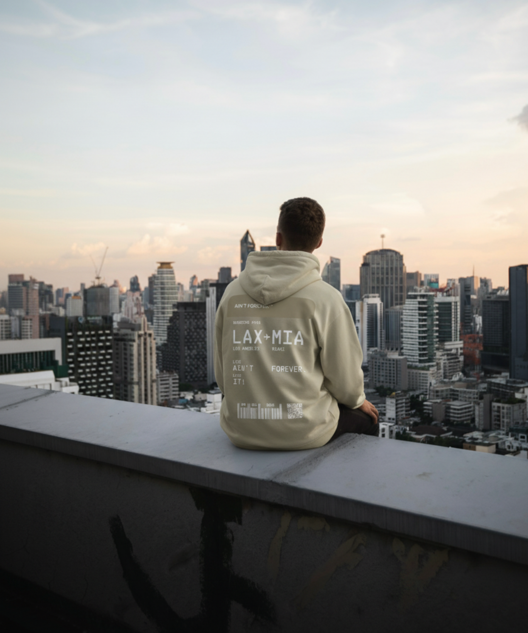 THE BOARDING PASS HOODIE