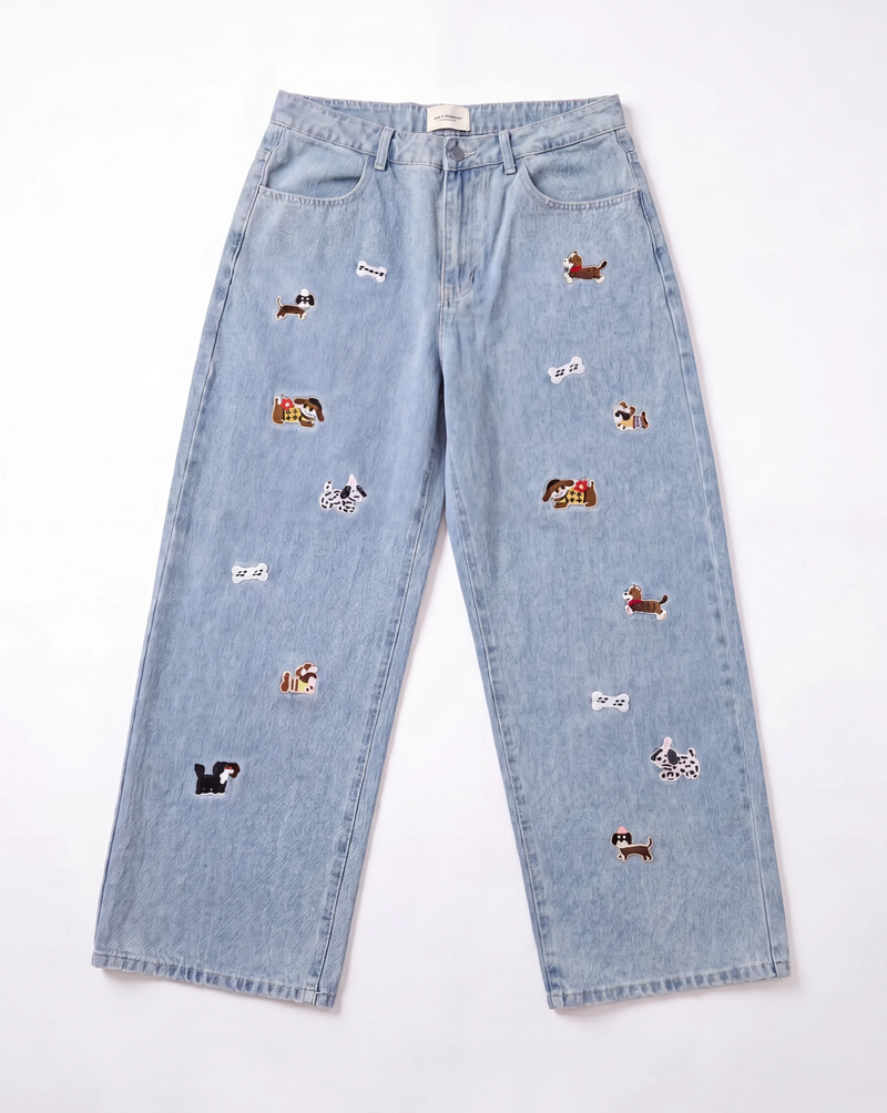 "OFF LEASH" - MEN'S LOOSE FIT JEANS