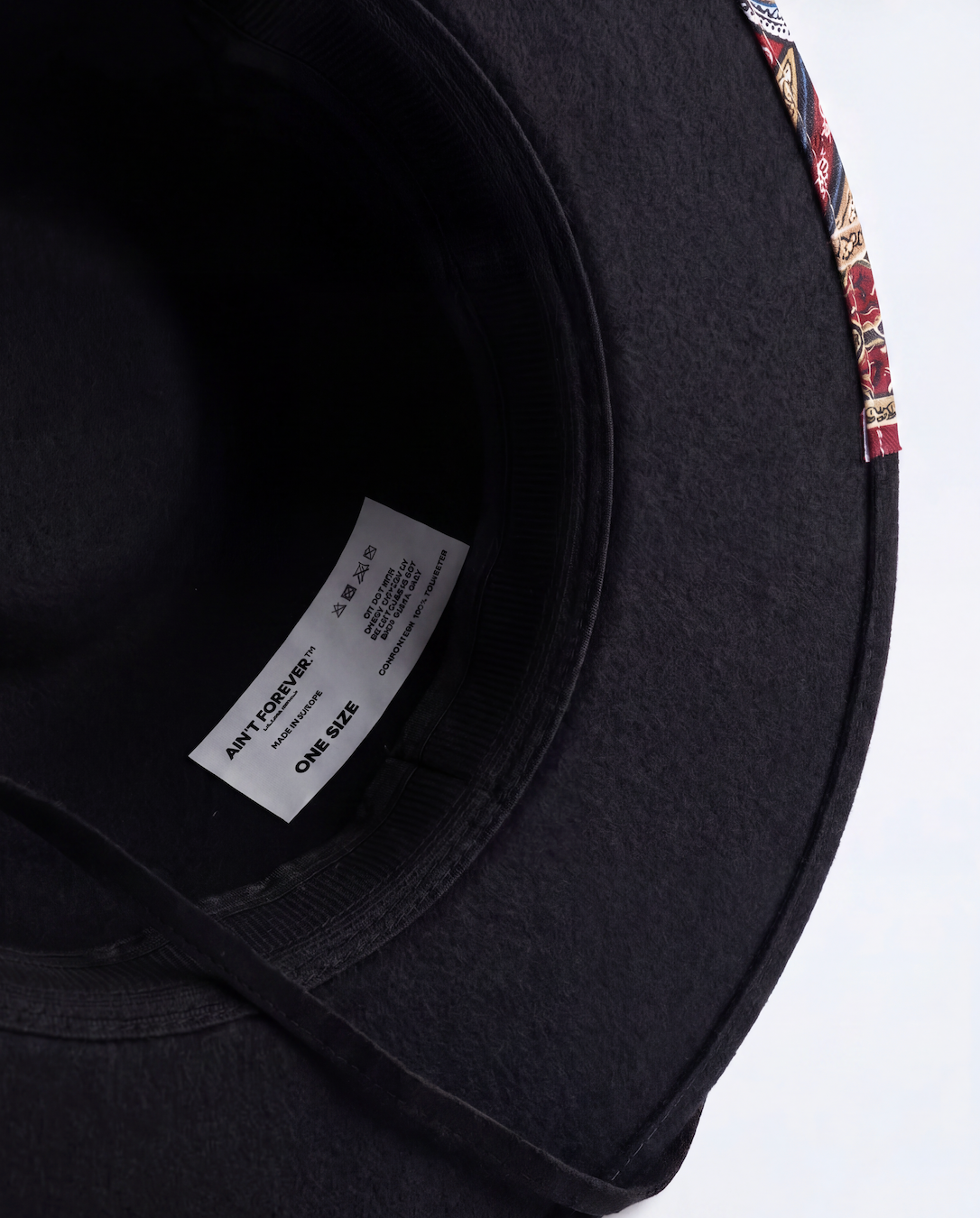THE AF. BOHO HAT (BLACK)