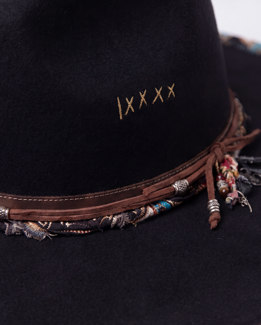 THE AF. BOHO HAT (BLACK)
