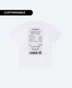 THE NIGHT OUT T-SHIRT (WHITE/WHITE)