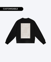 THE NIGHT OUT SWEATSHIRT (BLACK/BEIGE)