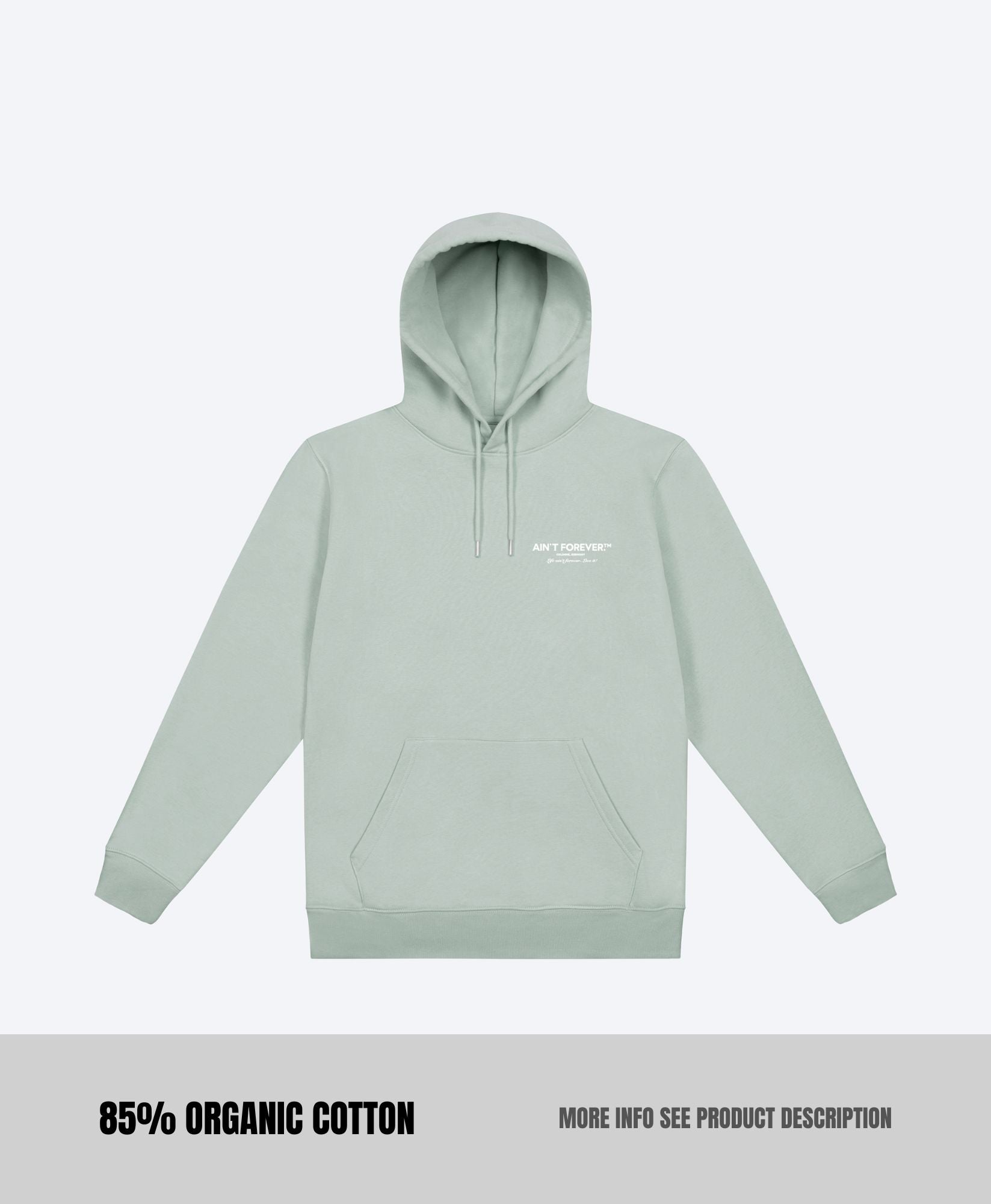 THE LIVE IT! HOODIE (ALOE / WHITE)