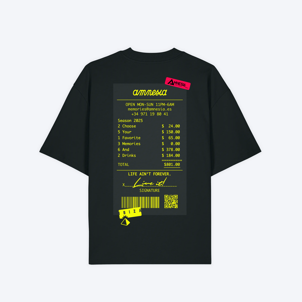 NIGHT OUT T-SHIRT (AMNESIA EDITION) NIGHT OUT T-SHIRT (AMNESIA EDITION)
