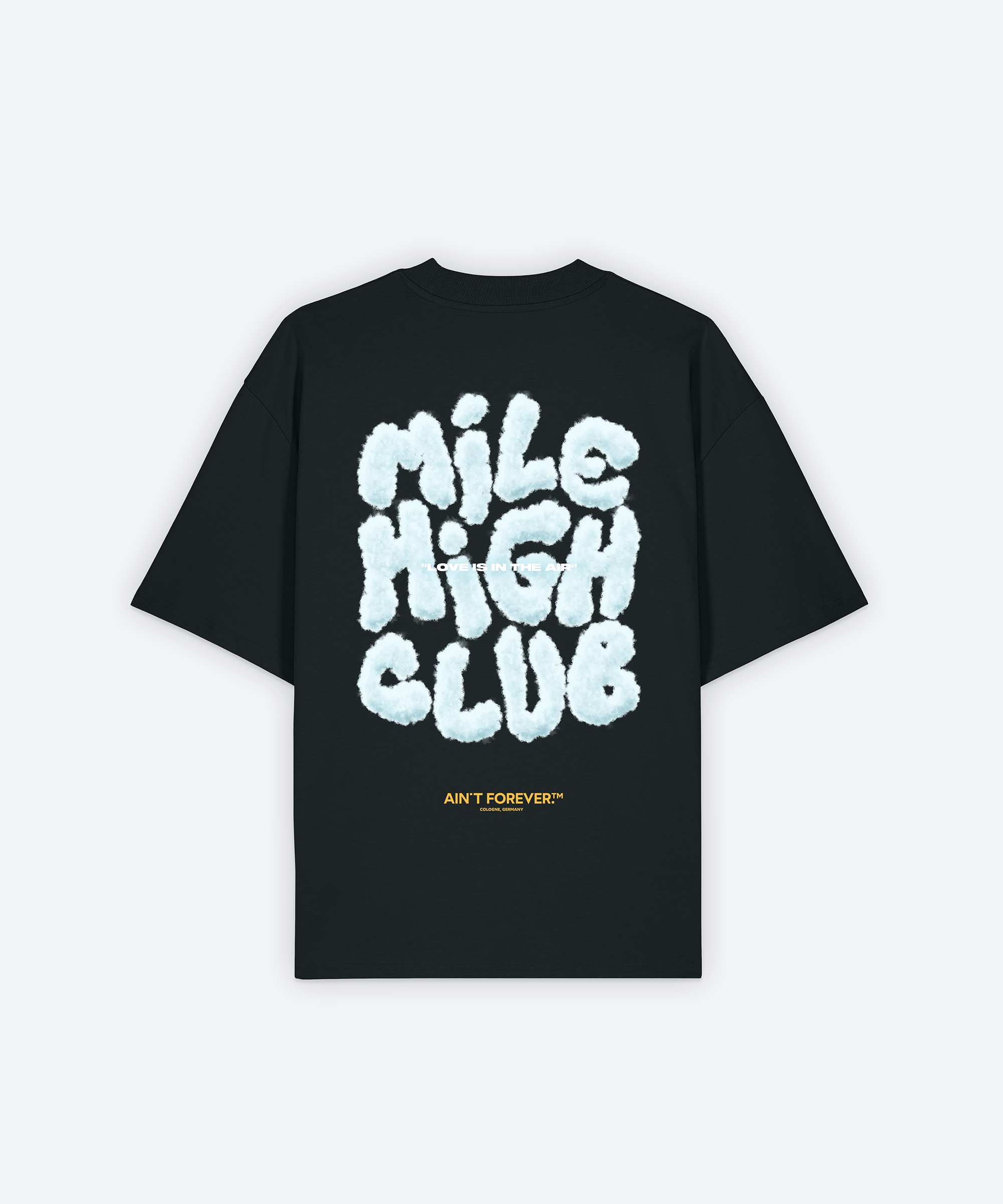 THE MILE HIGH CLUB T-SHIRT (BLACK)