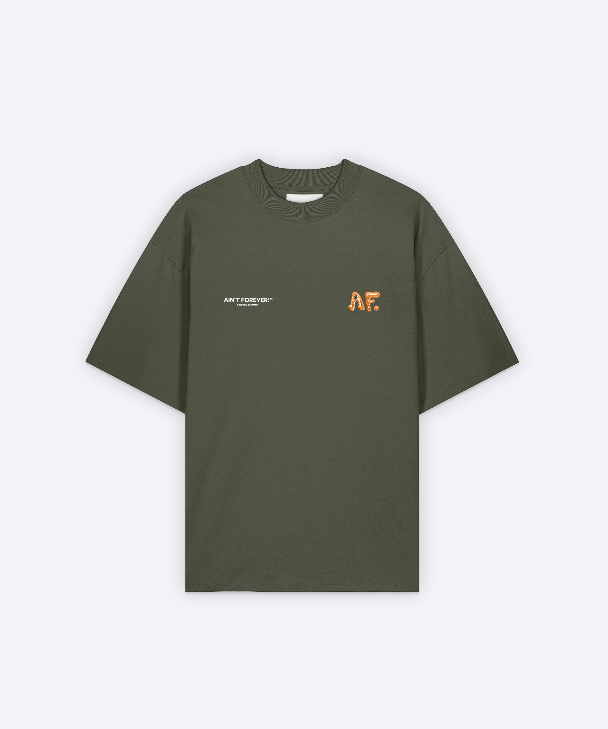 MY WEEKEND HAS TRUST ISSUES T-SHIRT (KHAKI)