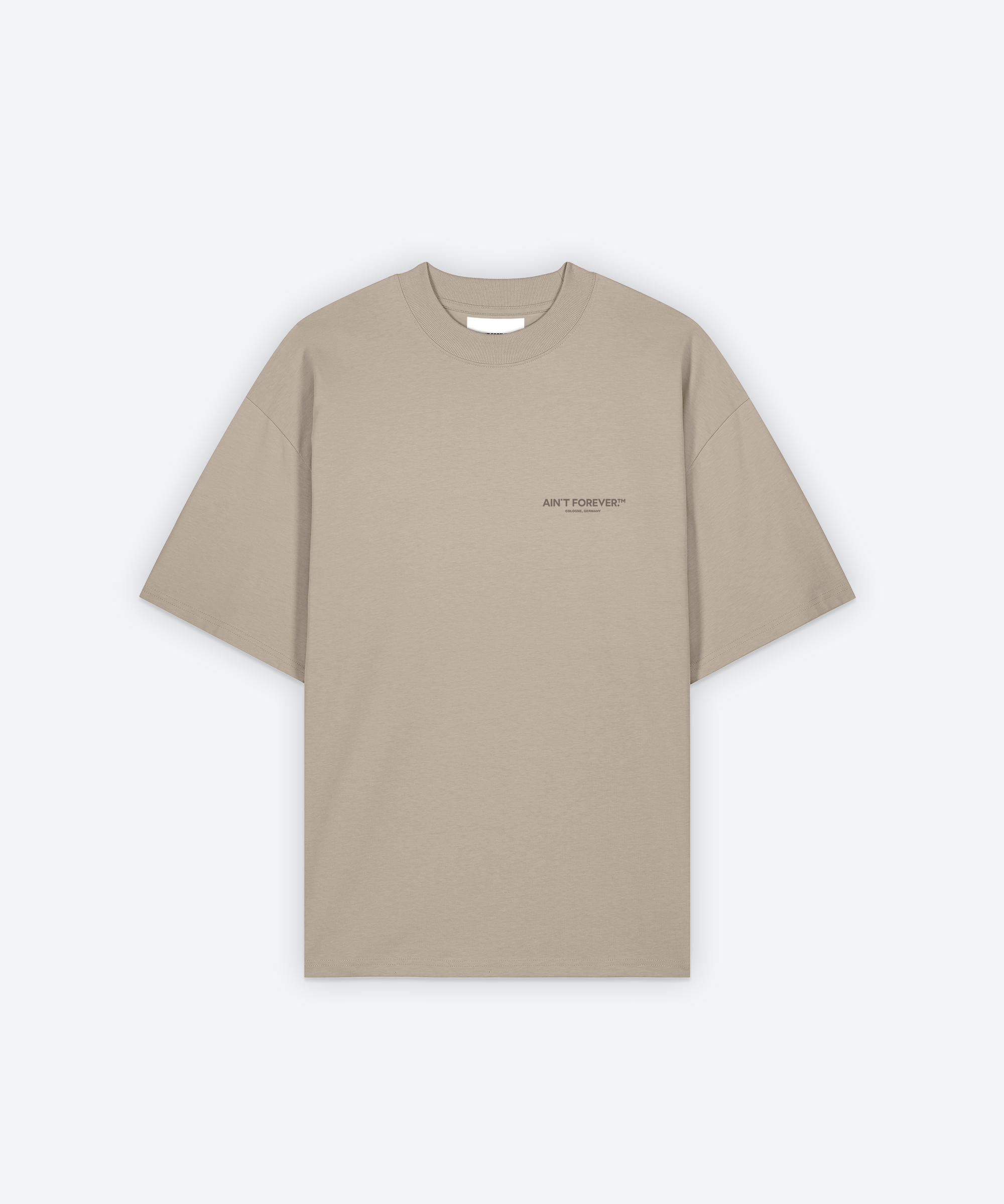 THE ESSENTIAL T-SHIRT (STONE/SANDSTONE)