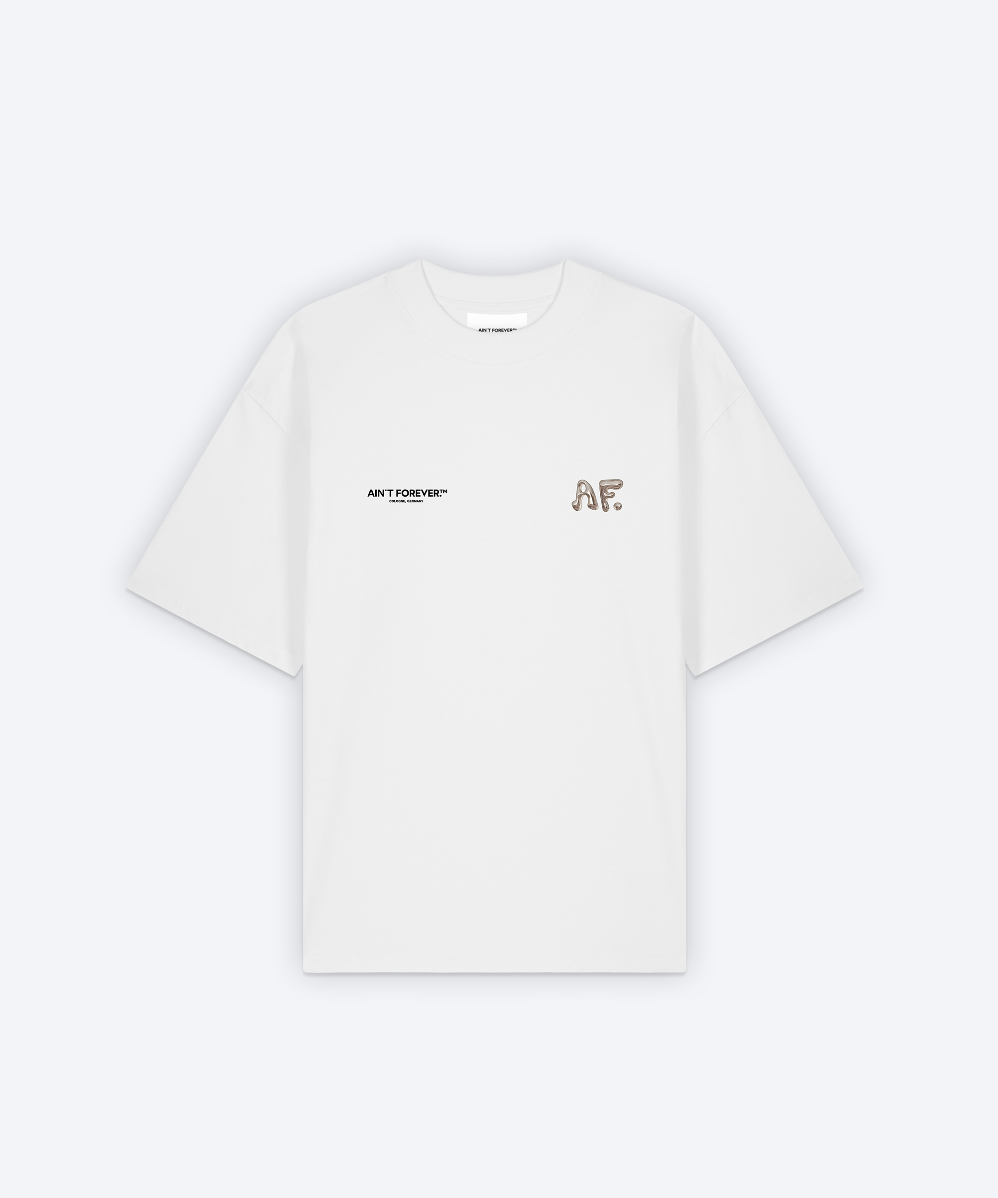 MY WEEKEND HAS TRUST ISSUES T-SHIRT (WHITE)
