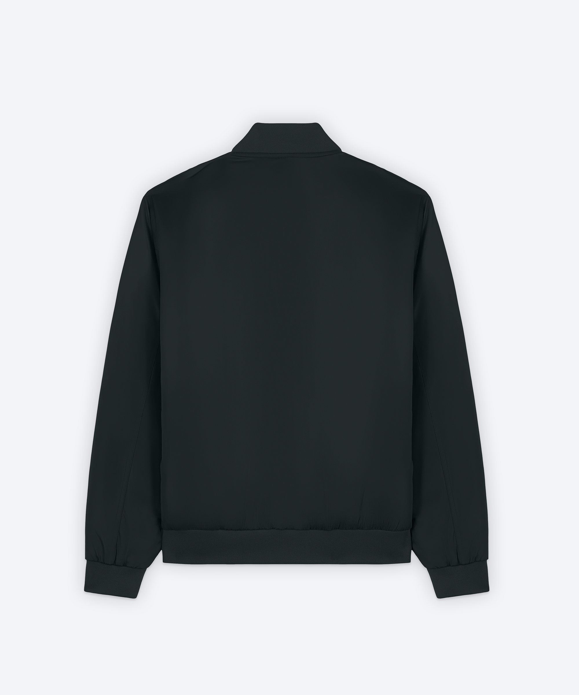 THE ESSENTIAL BOMBER (BLACK/LIGHT BLUE)