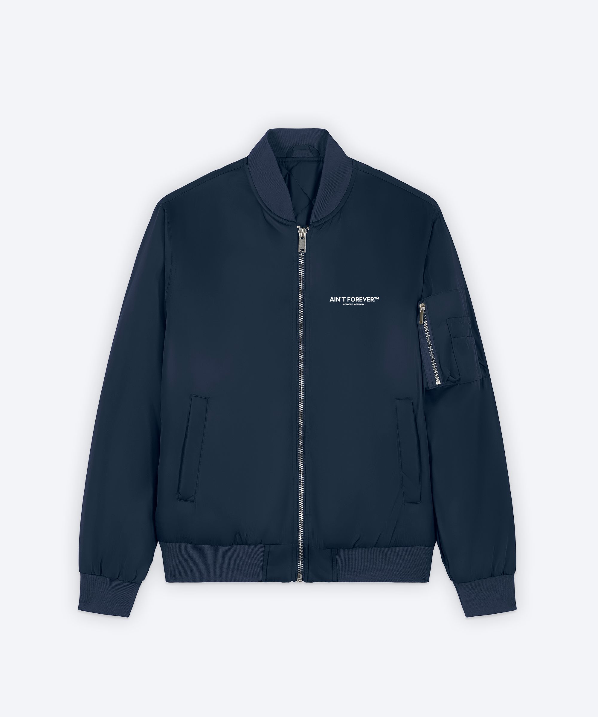 THE ESSENTIAL BOMBER (NAVY/WHITE)