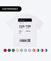 THE BOARDING PASS T-SHIRT CONFIGURATOR (WHITE)