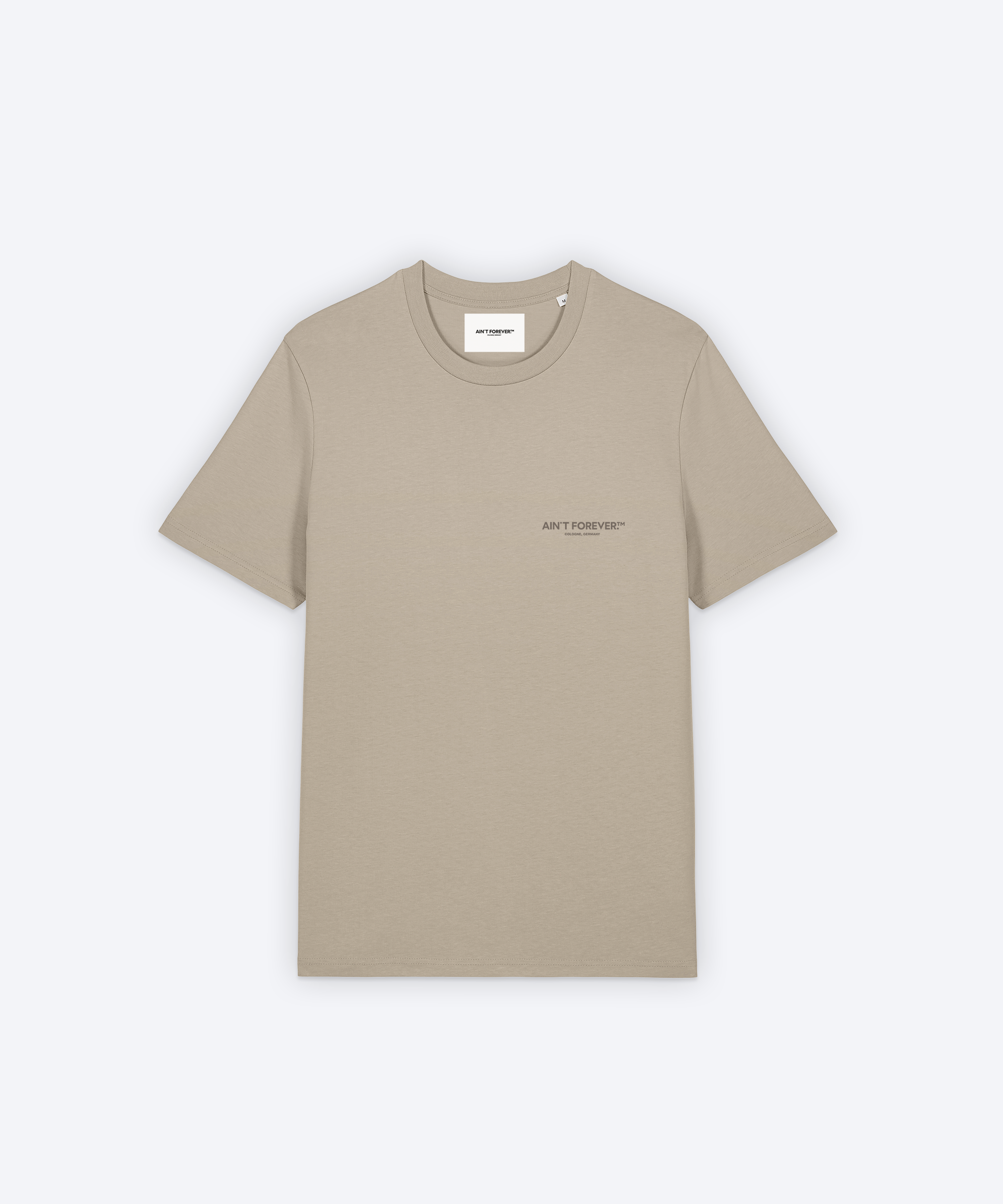 THE ESSENTIAL T-SHIRT (STONE/SANDSTONE)