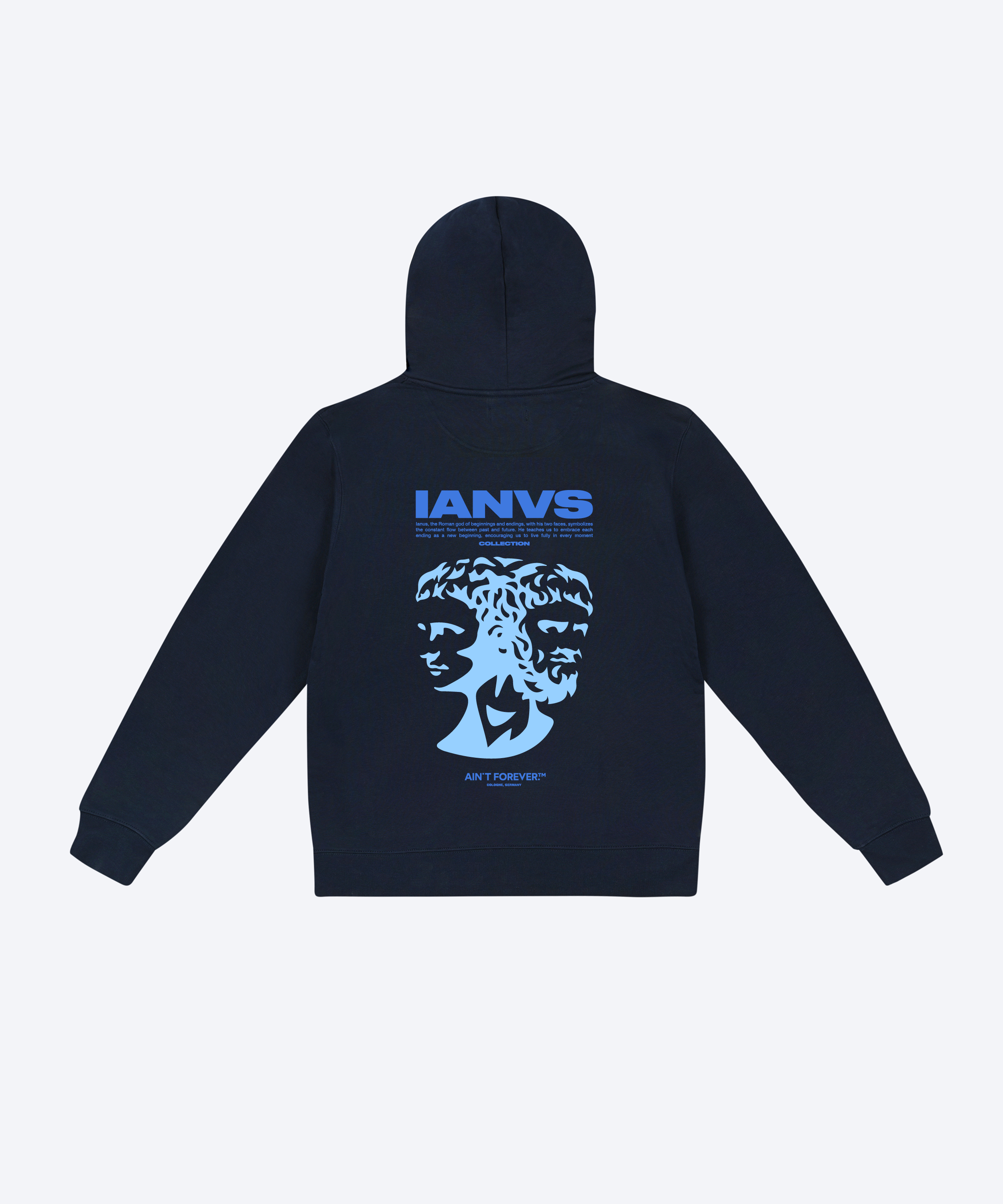 THE IANVS HOODIE (NAVY/BLUE/LIGHTBLUE)