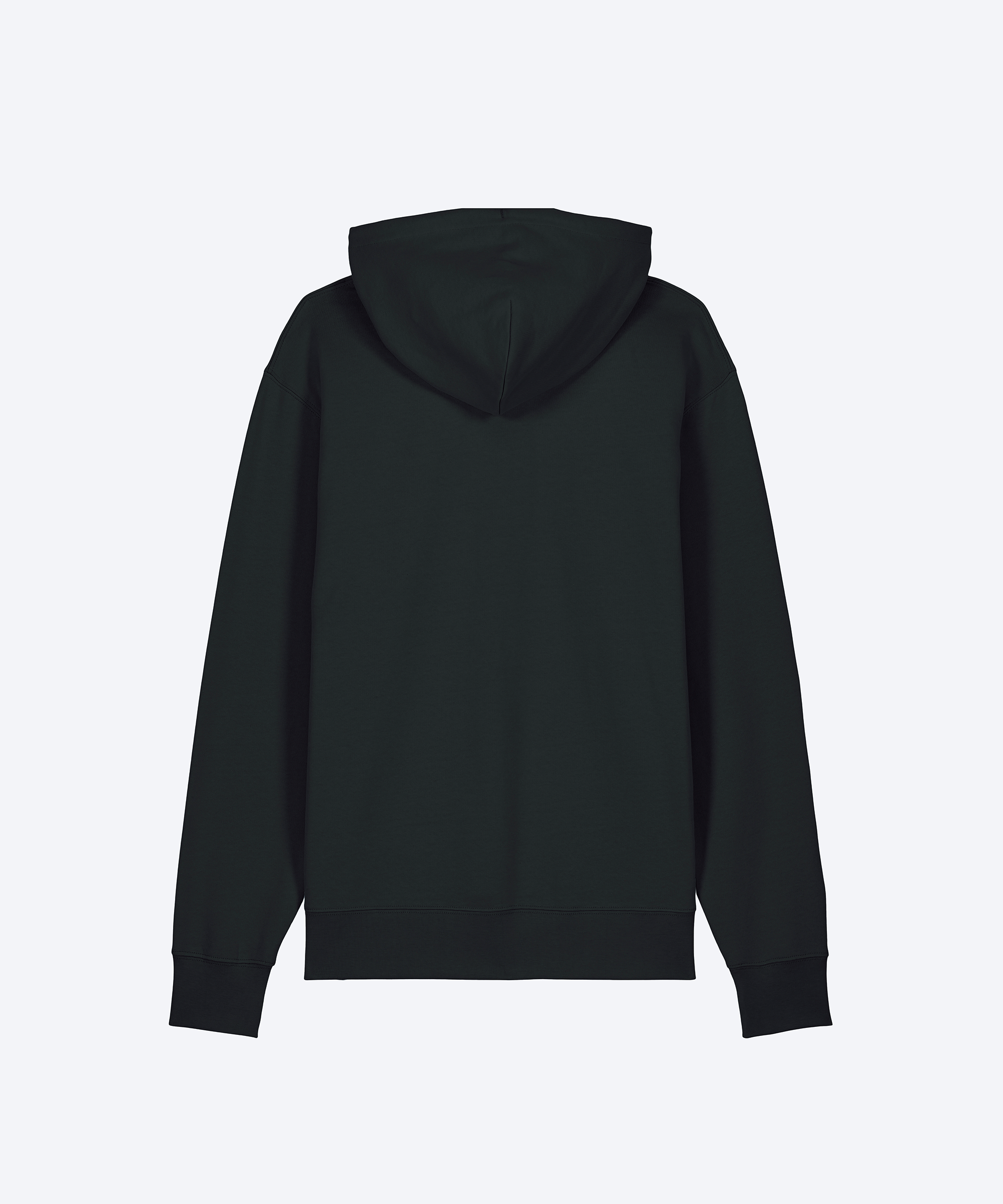 THE ESSENTIAL HOODIE (BLACK/WHITE)