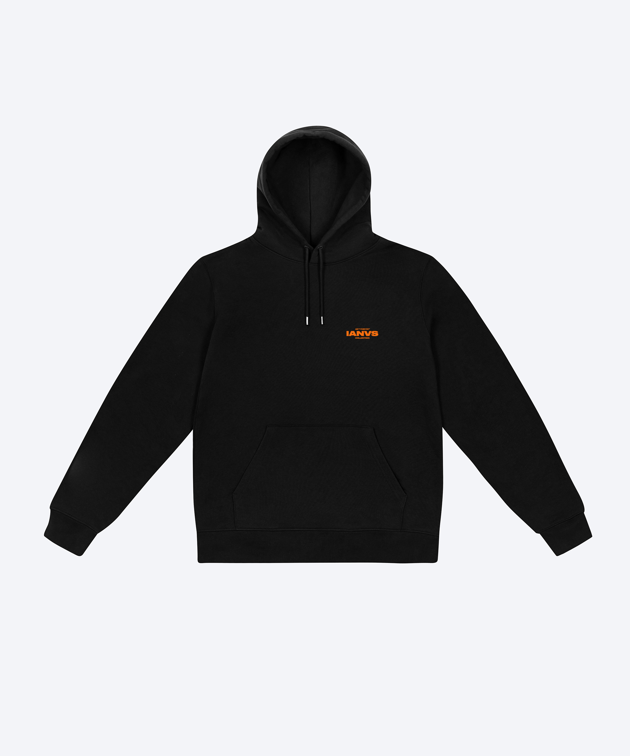 THE IANVS HOODIE (BLACK/ORANGE/GREY)