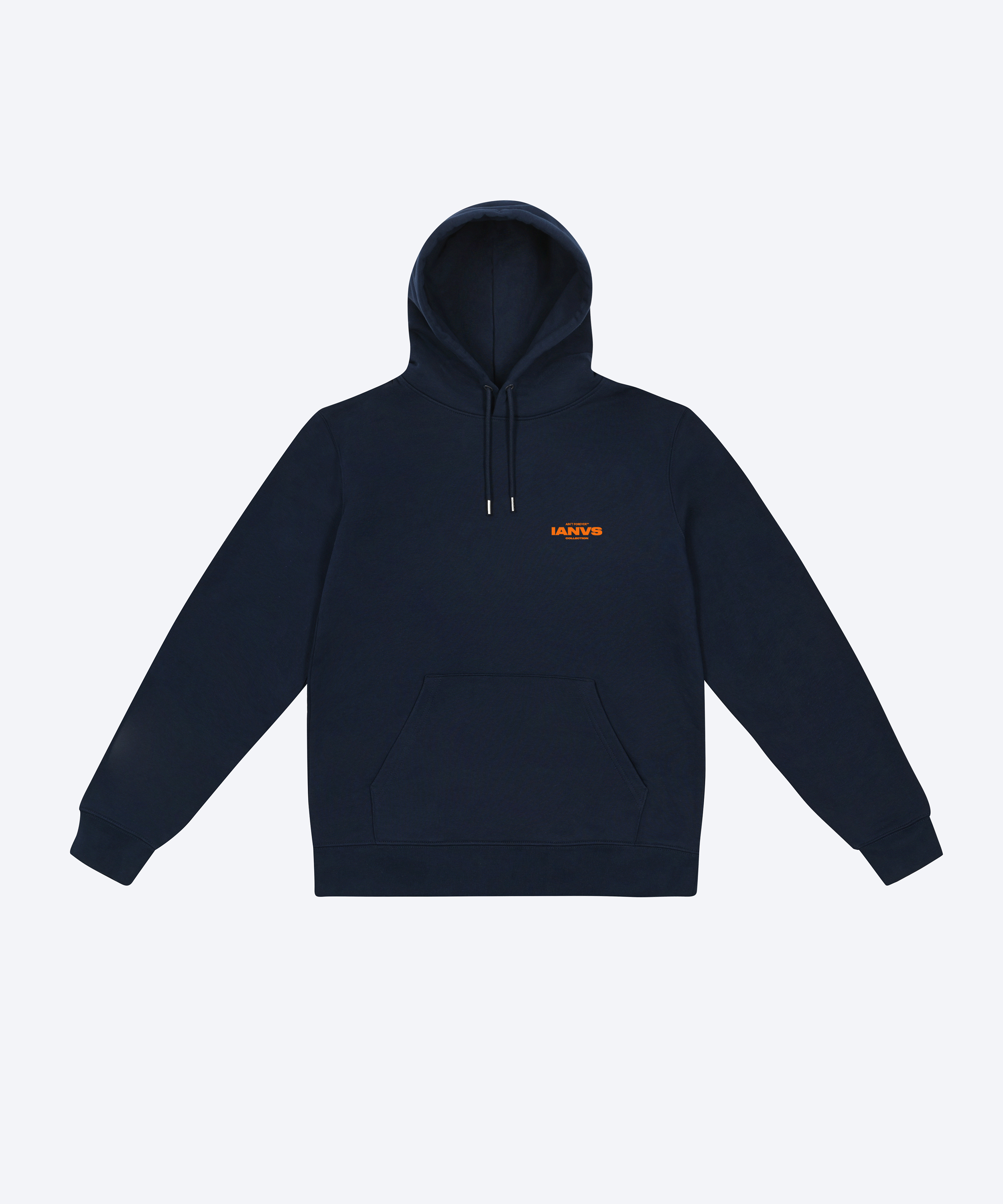 THE IANVS HOODIE (NAVY/ORANGE/LIGHTBLUE)