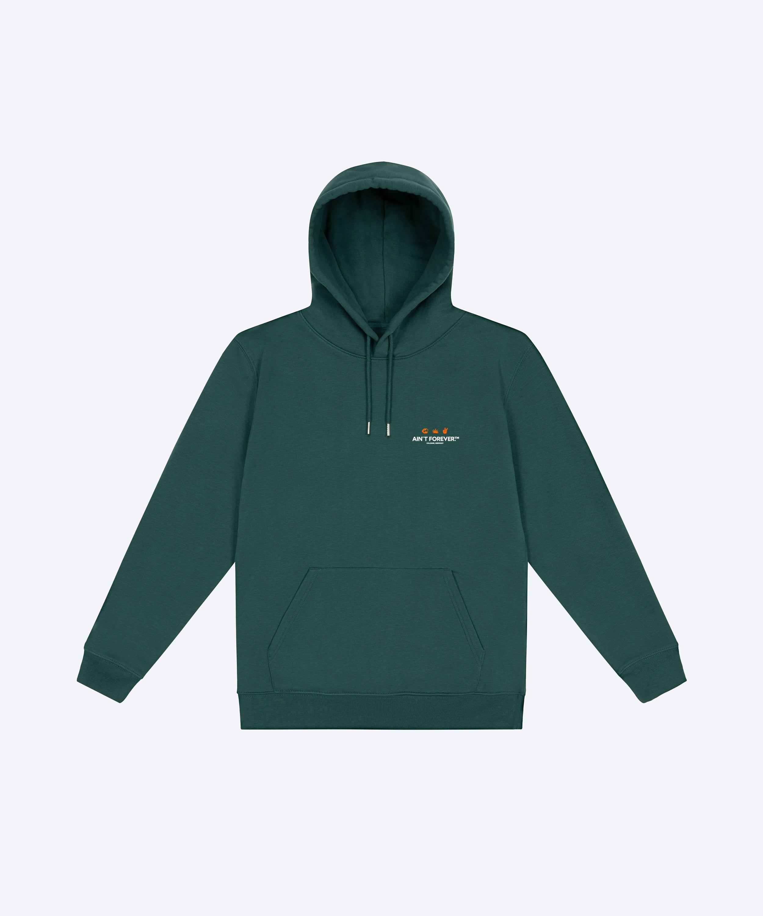 THE "HOT GIRLS DRINK TEQUILA" HOODIE (GLAZED GREEN/WHITE/ORANGE)