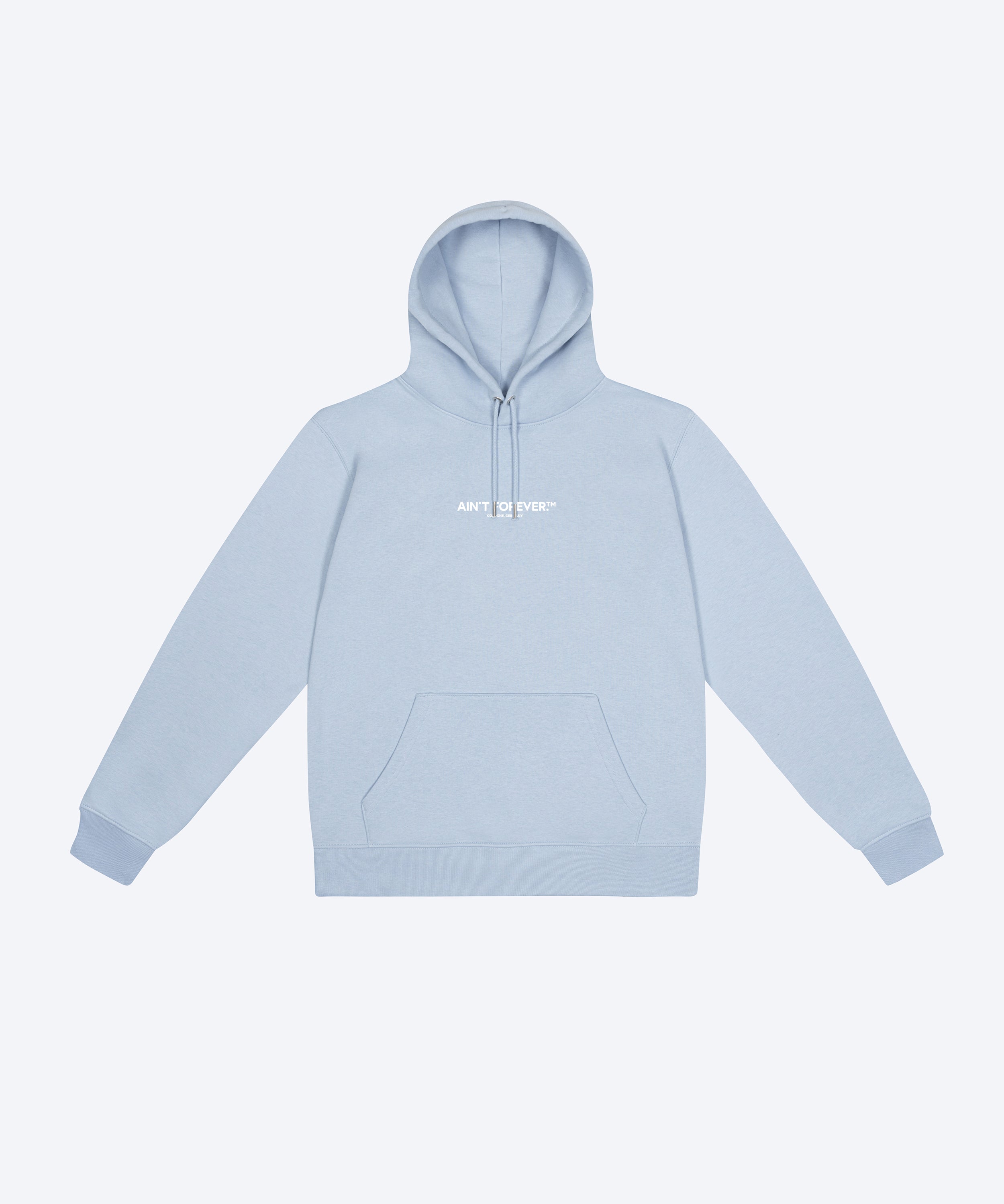 THE DEPARTURES HOODIE (SKY BLUE / WHITE)