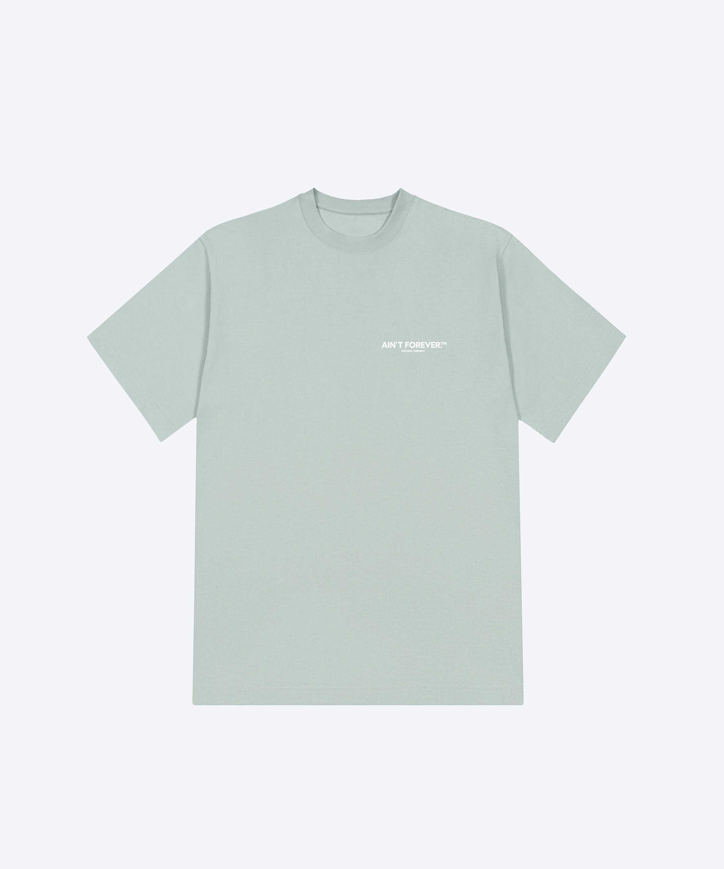 THE NIGHT OUT T-SHIRT (ALOE/WHITE)