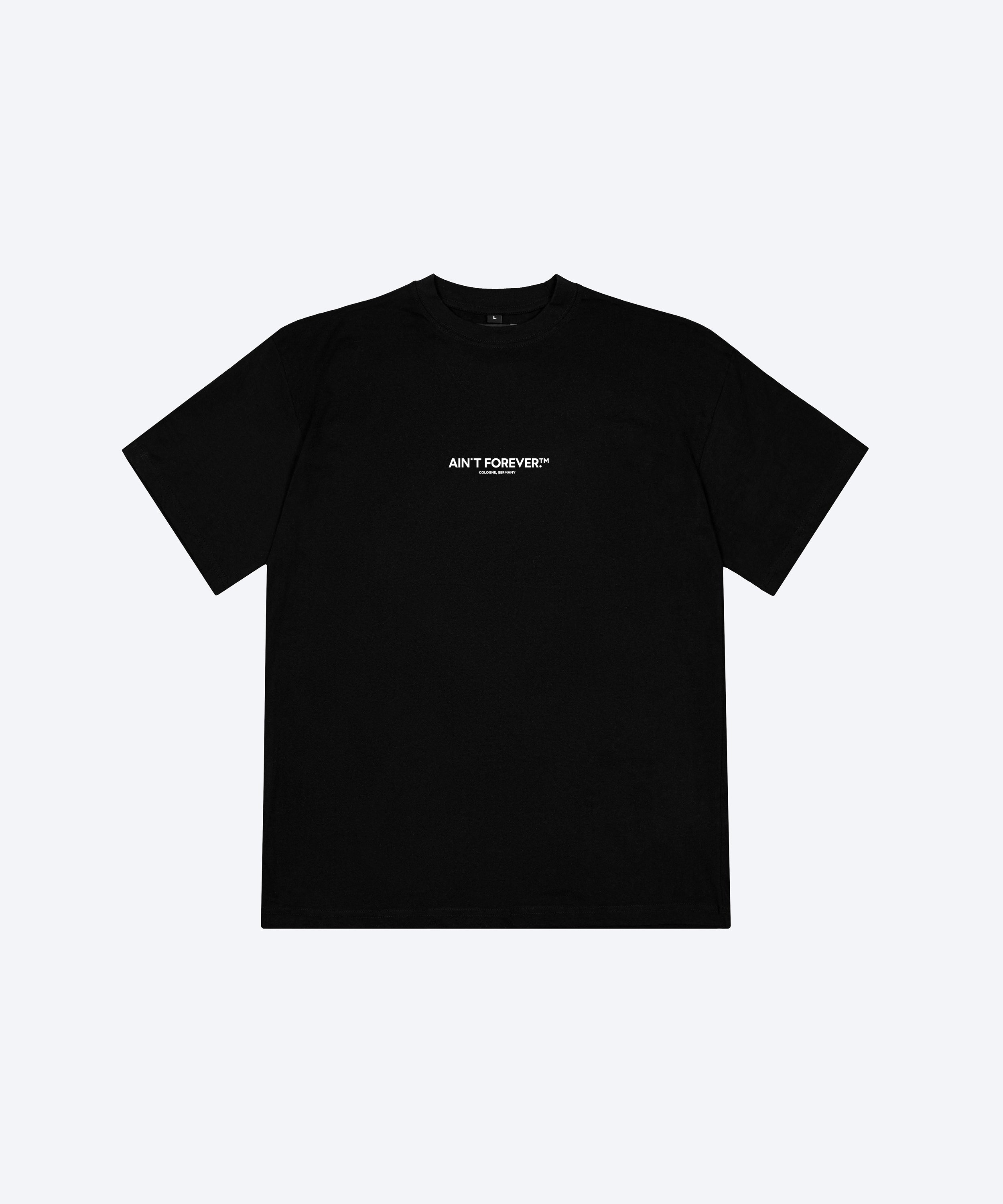 THE DEPARTURES T-SHIRT (BLACK / WHITE)