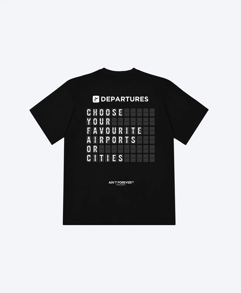 
                  
                    THE OVERSIZED DEPARTURES T-SHIRT (CONFIGURATOR) (BLACK / WHITE)
                  
                