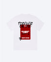 FOREVER ON THE GUESTLIST T-SHIRT (WHITE / MONT ROUGE)