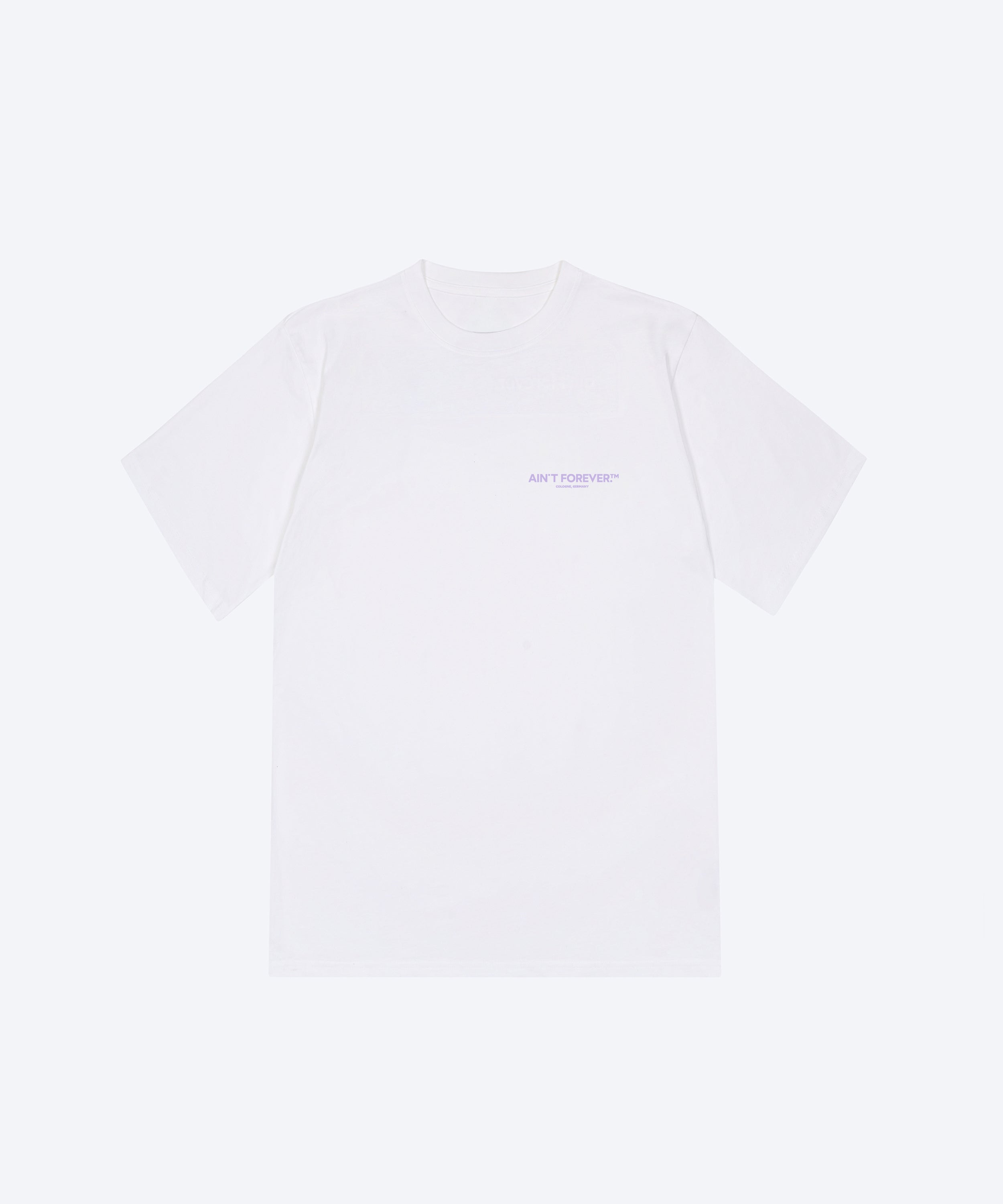 THE NIGHT OUT T-SHIRT (WHITE/LAVENDER)