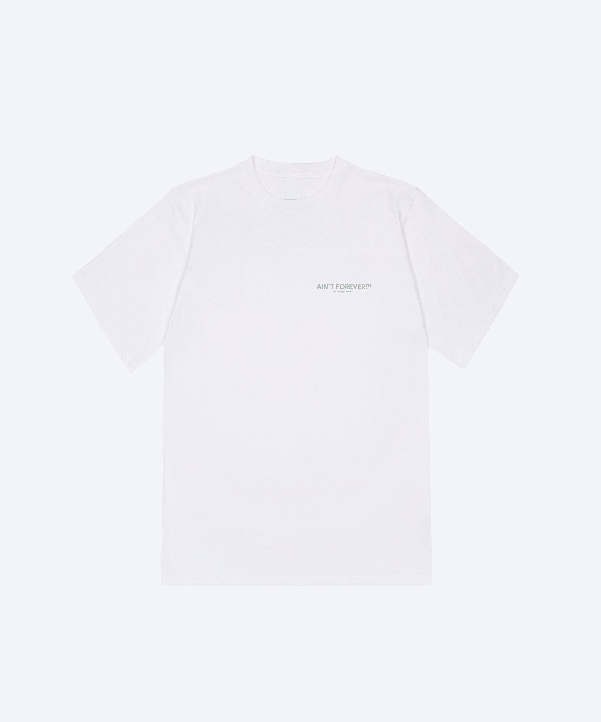 THE NIGHT OUT T-SHIRT (WHITE/PASTEL GREEN)