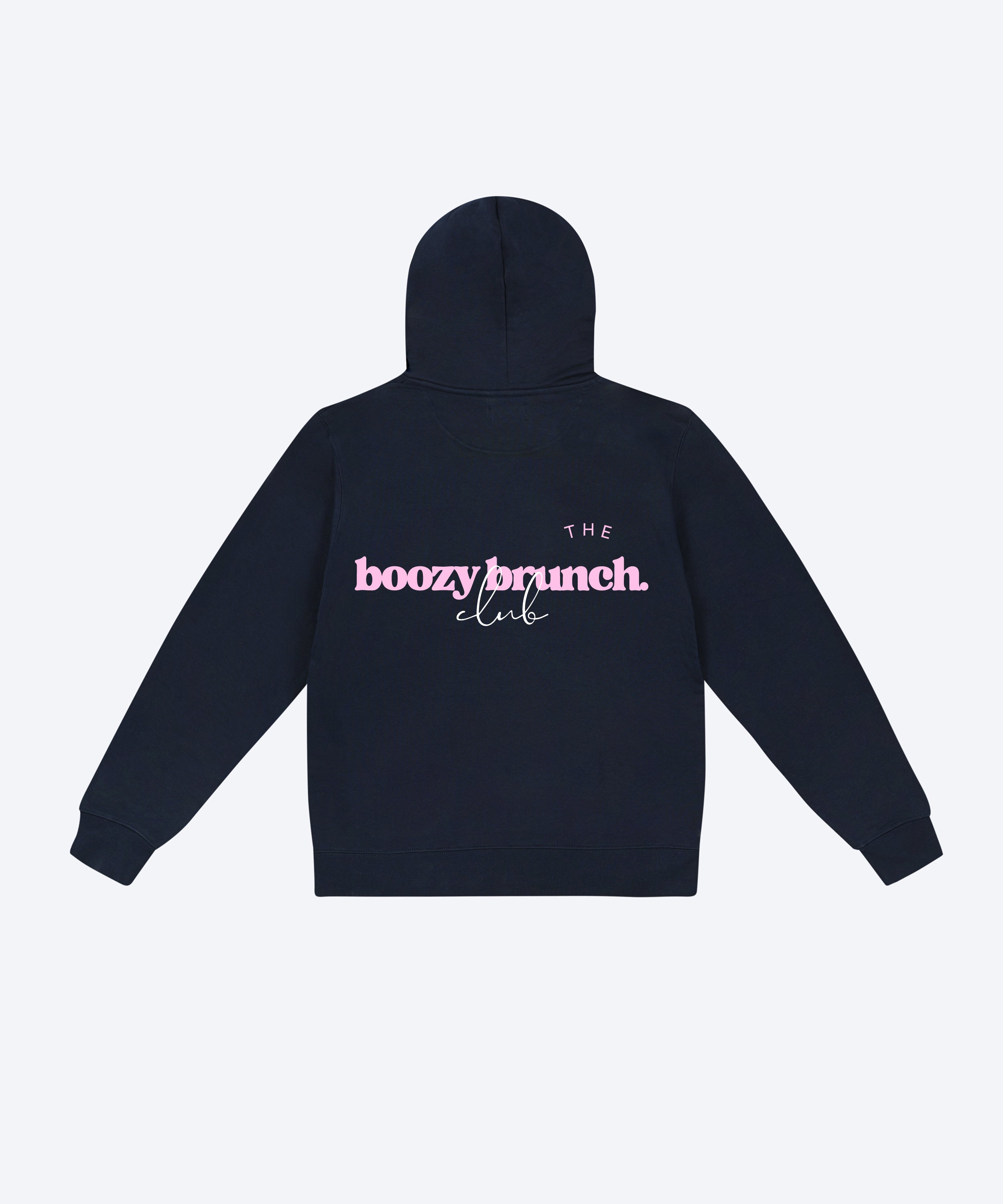 THE BOOZY BRUNCH CLUB HOODIE (NAVY)