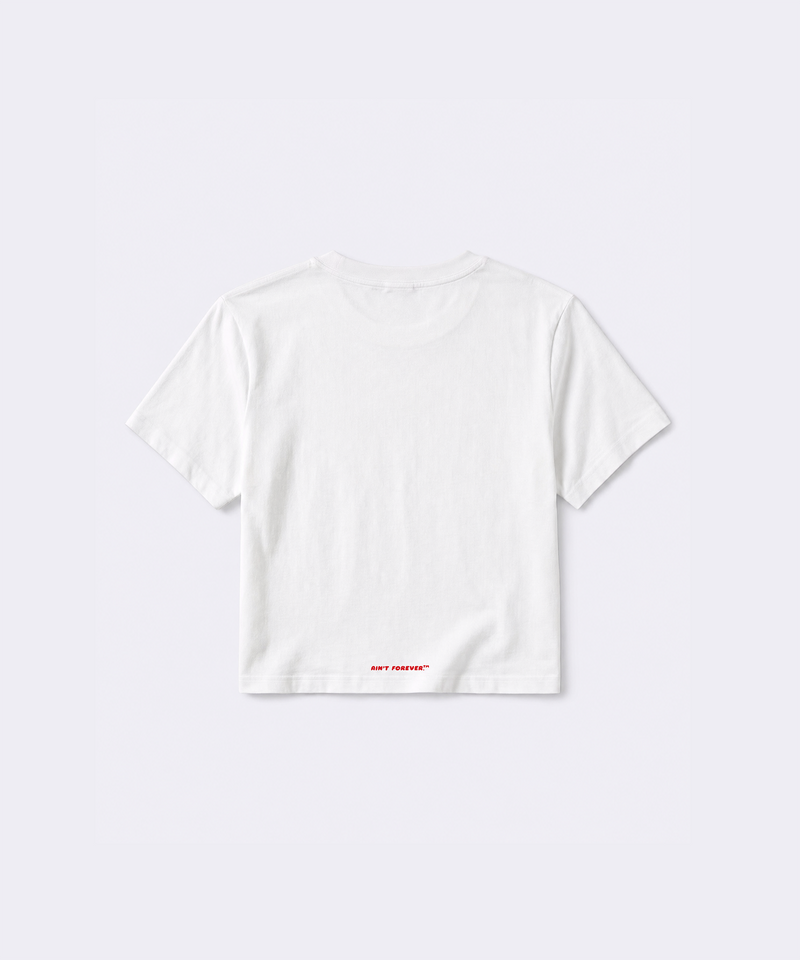 HOW'S THE VIEW? CROPPED TEE