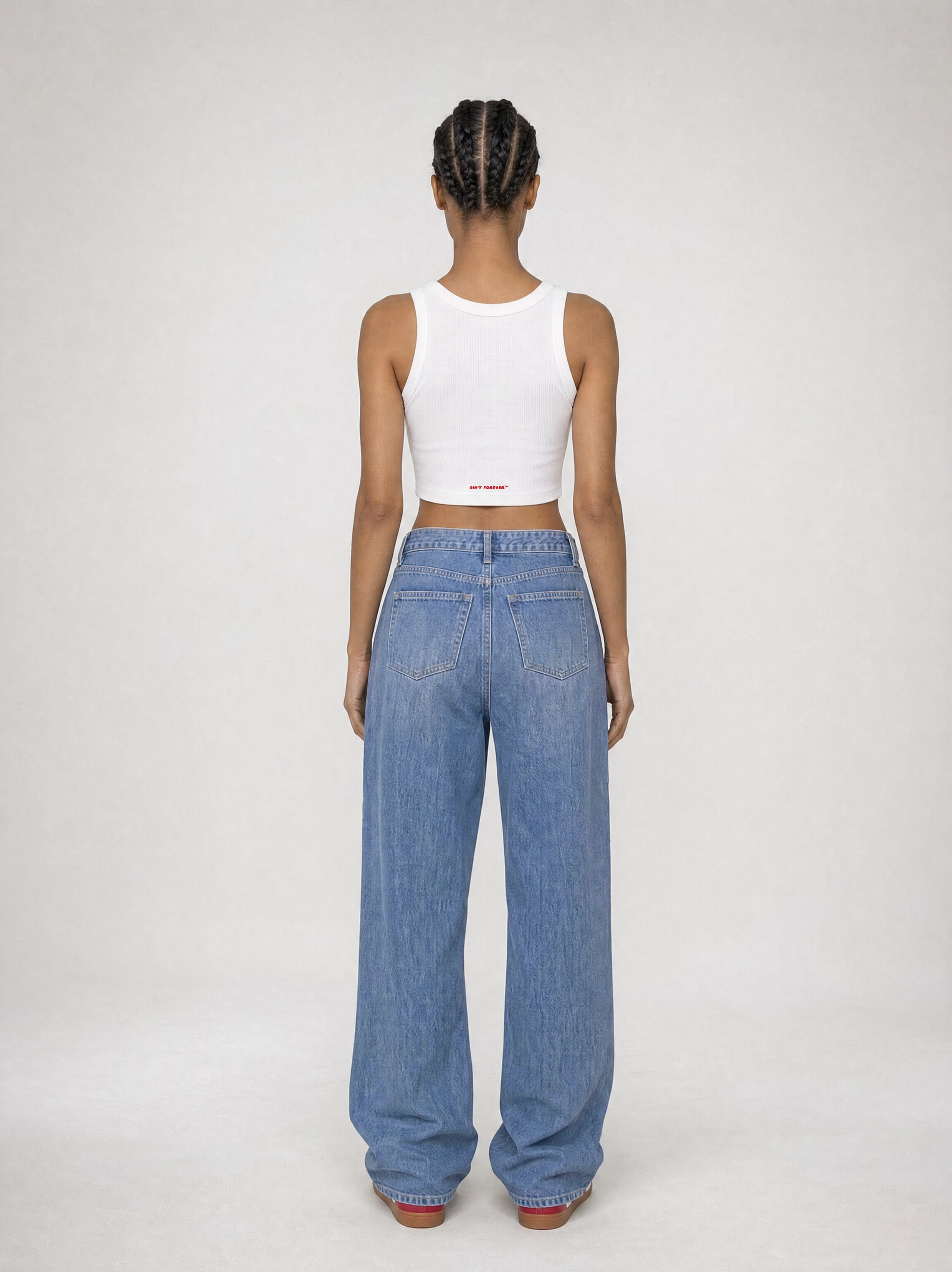 "HOW'S THE VIEW?" CROP TOP