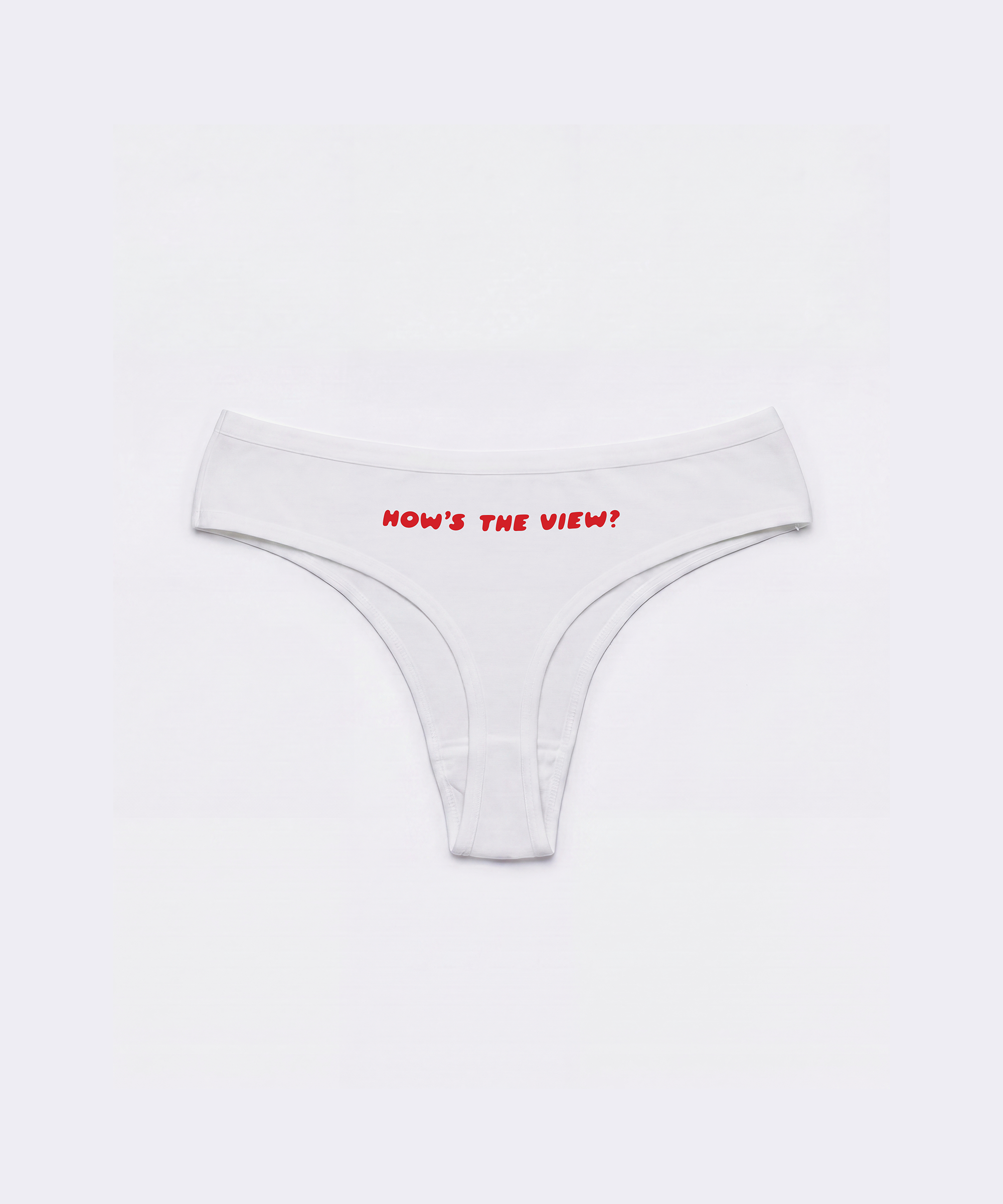 "HOW'S THE VIEW?" PANTIES