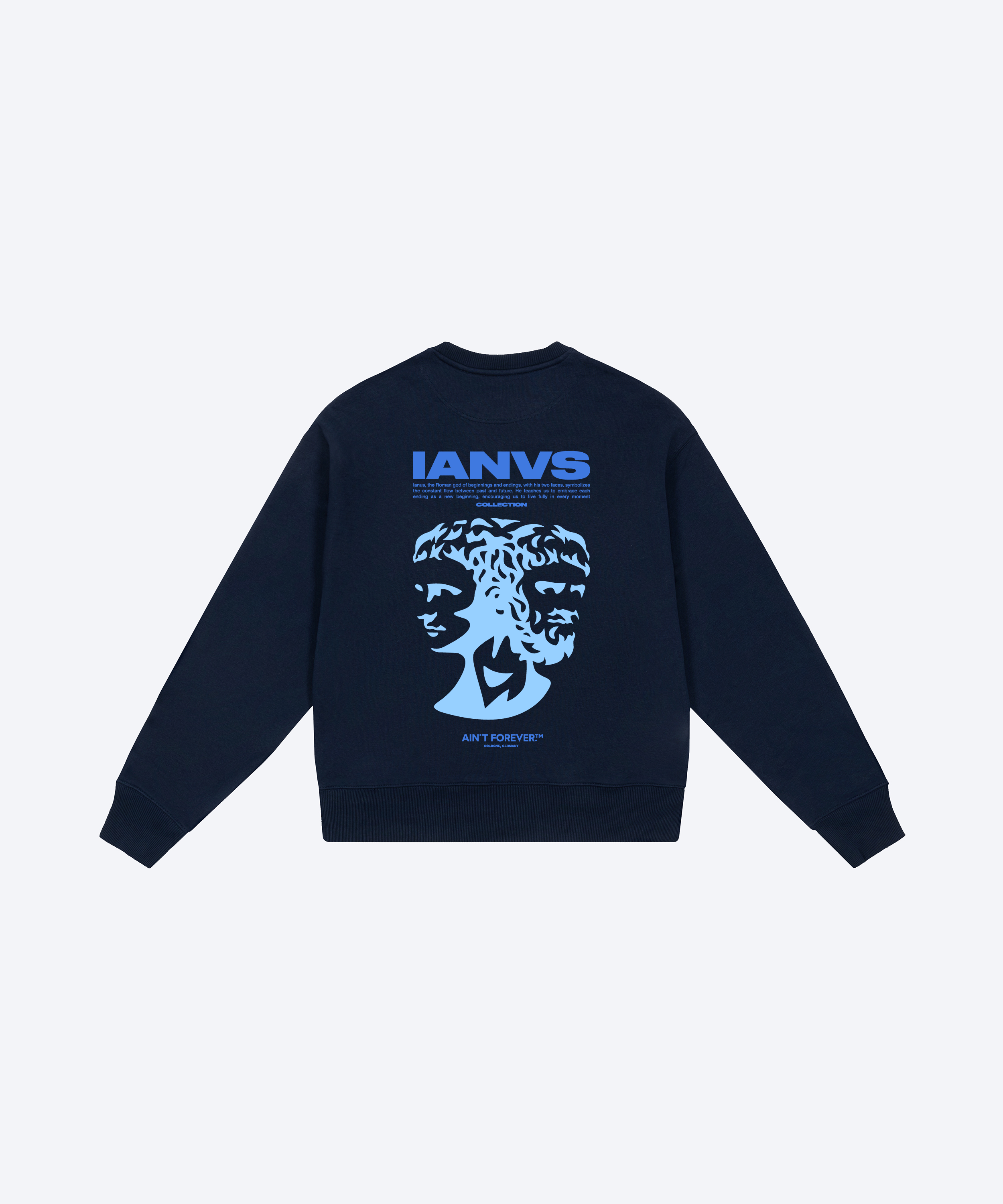 THE IANVS SWEATSHIRT (NAVY/BLUE/LIGHTBLUE)