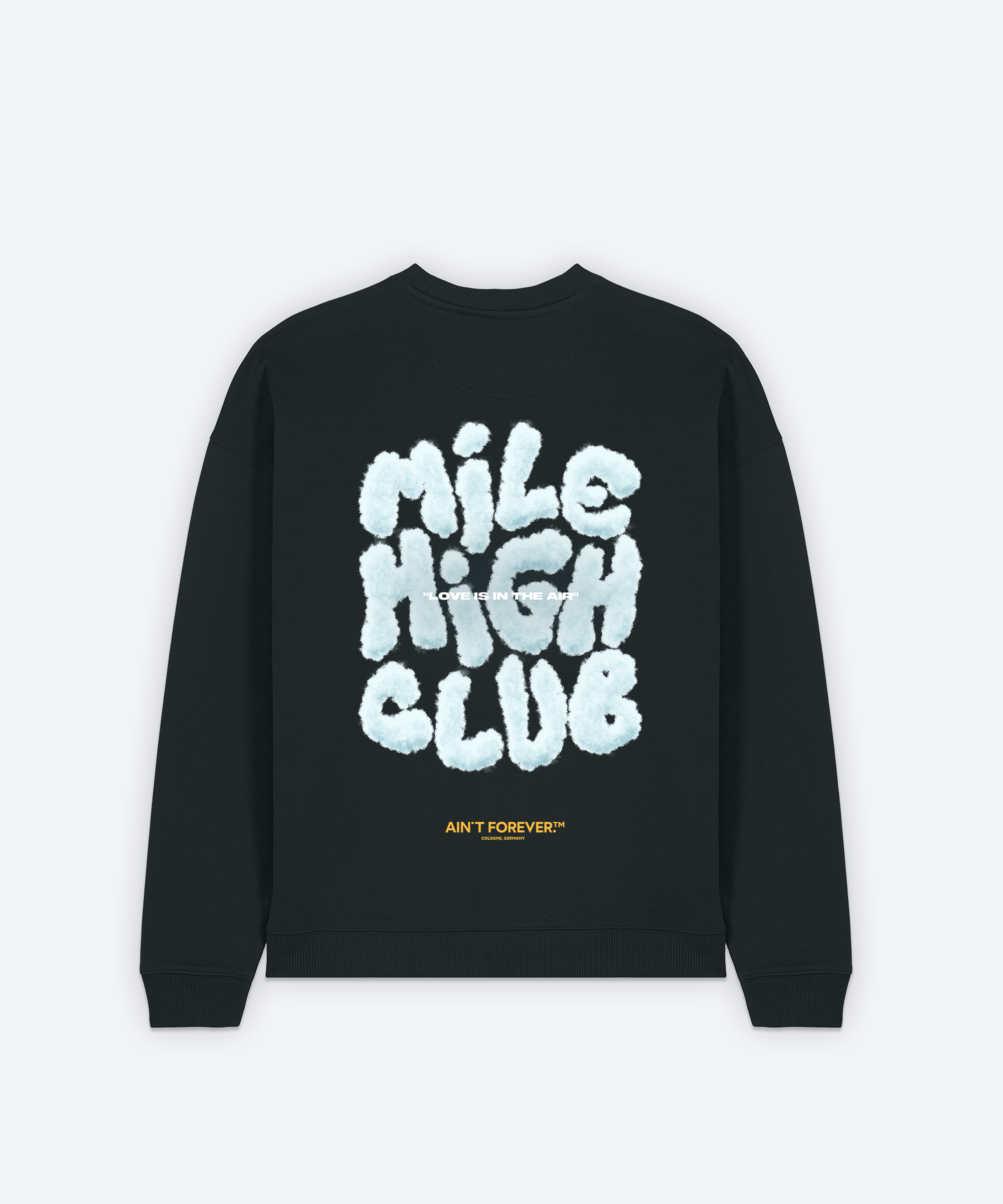 THE MILE HIGH CLUB SWEATSHIRT (BLACK)