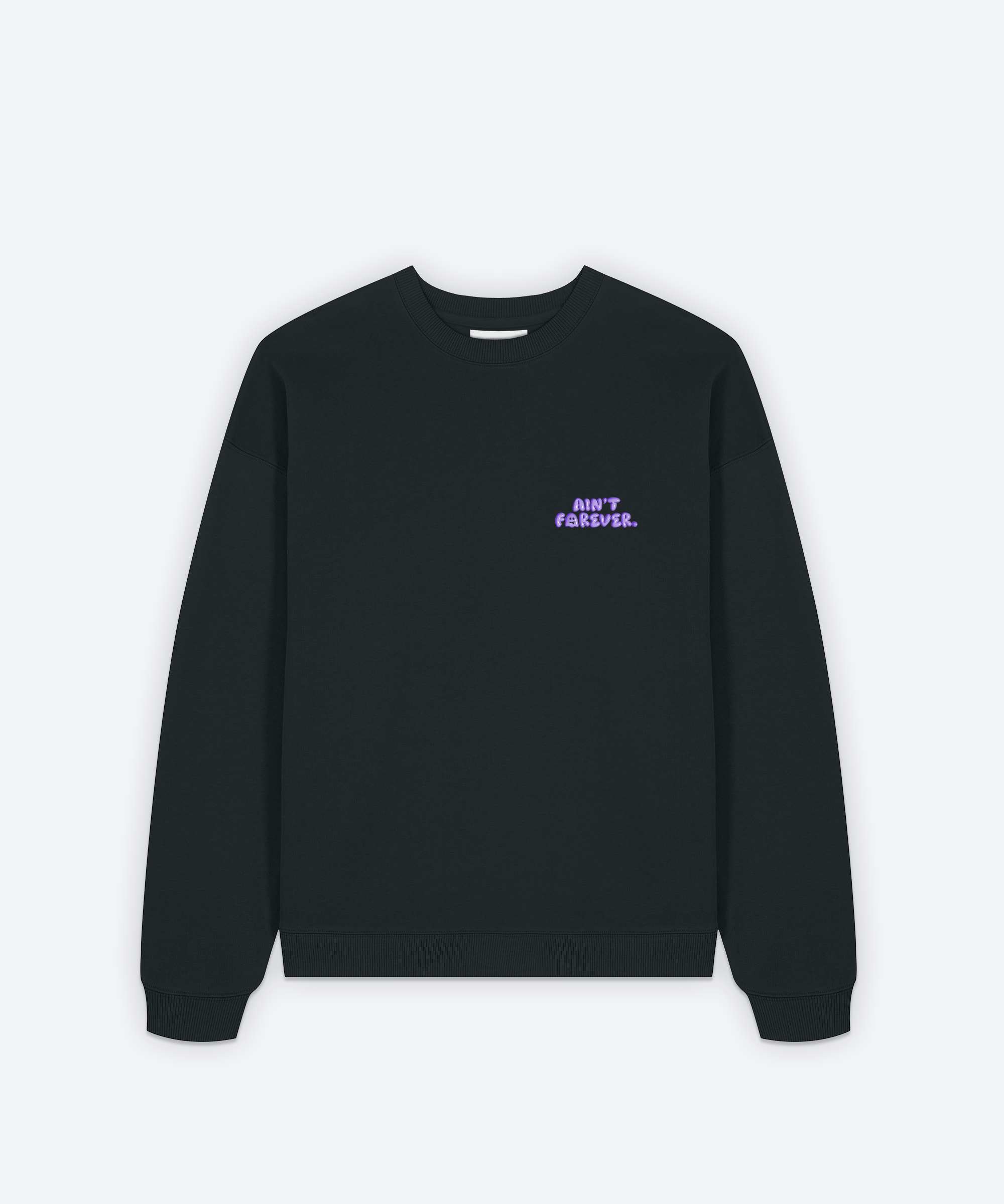 POSTING WHILE GHOSTING SWEATSHIRT (BLACK)