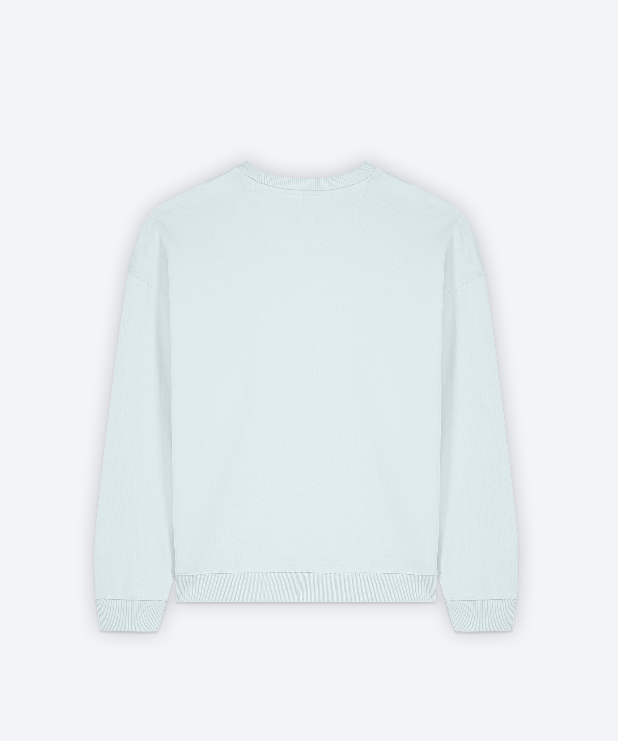 THE ESSENTIAL SWEATSHIRT (BLUE ICE/ORANGE)