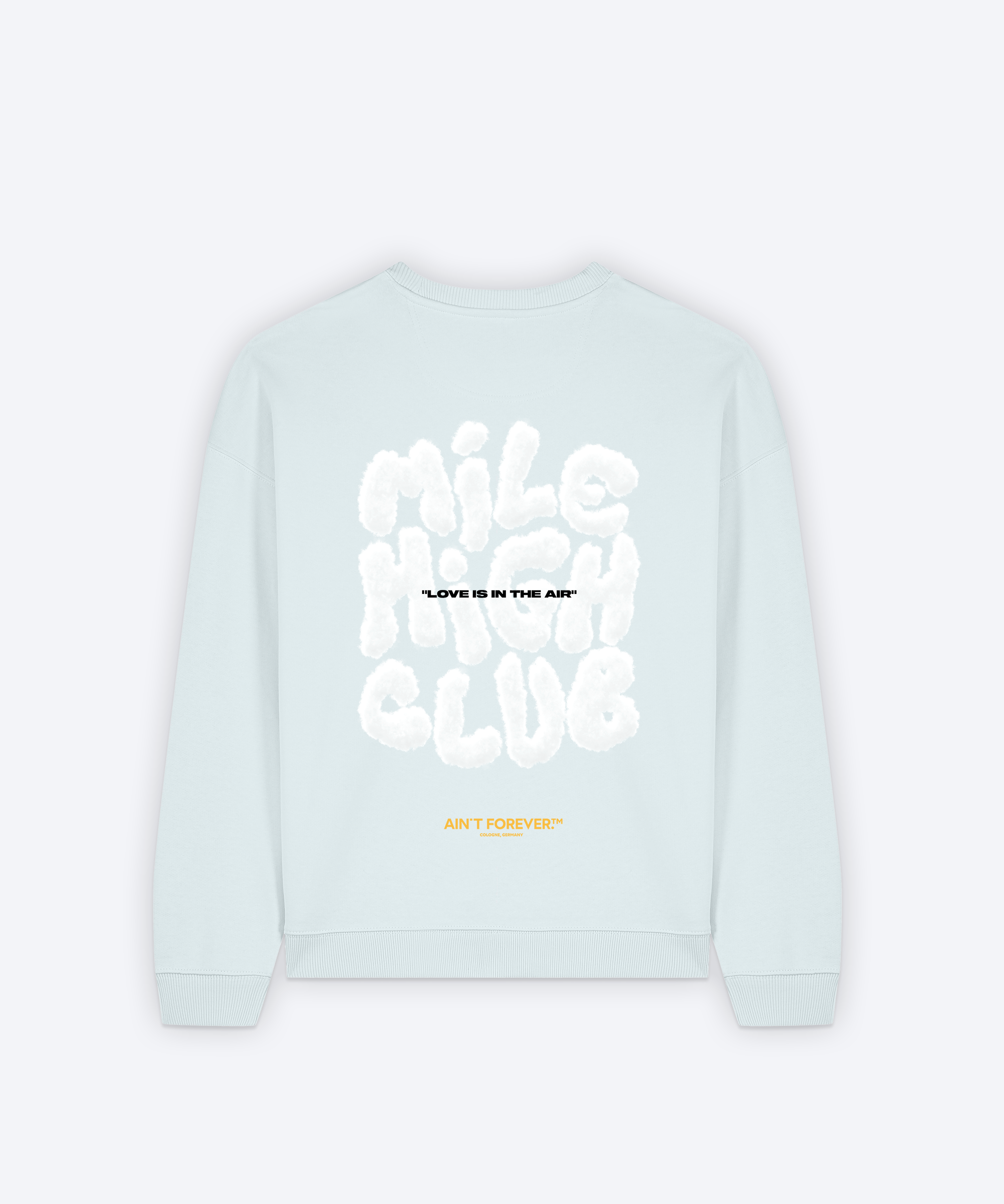 THE MILE HIGH CLUB SWEATSHIRT (BLUE ICE)