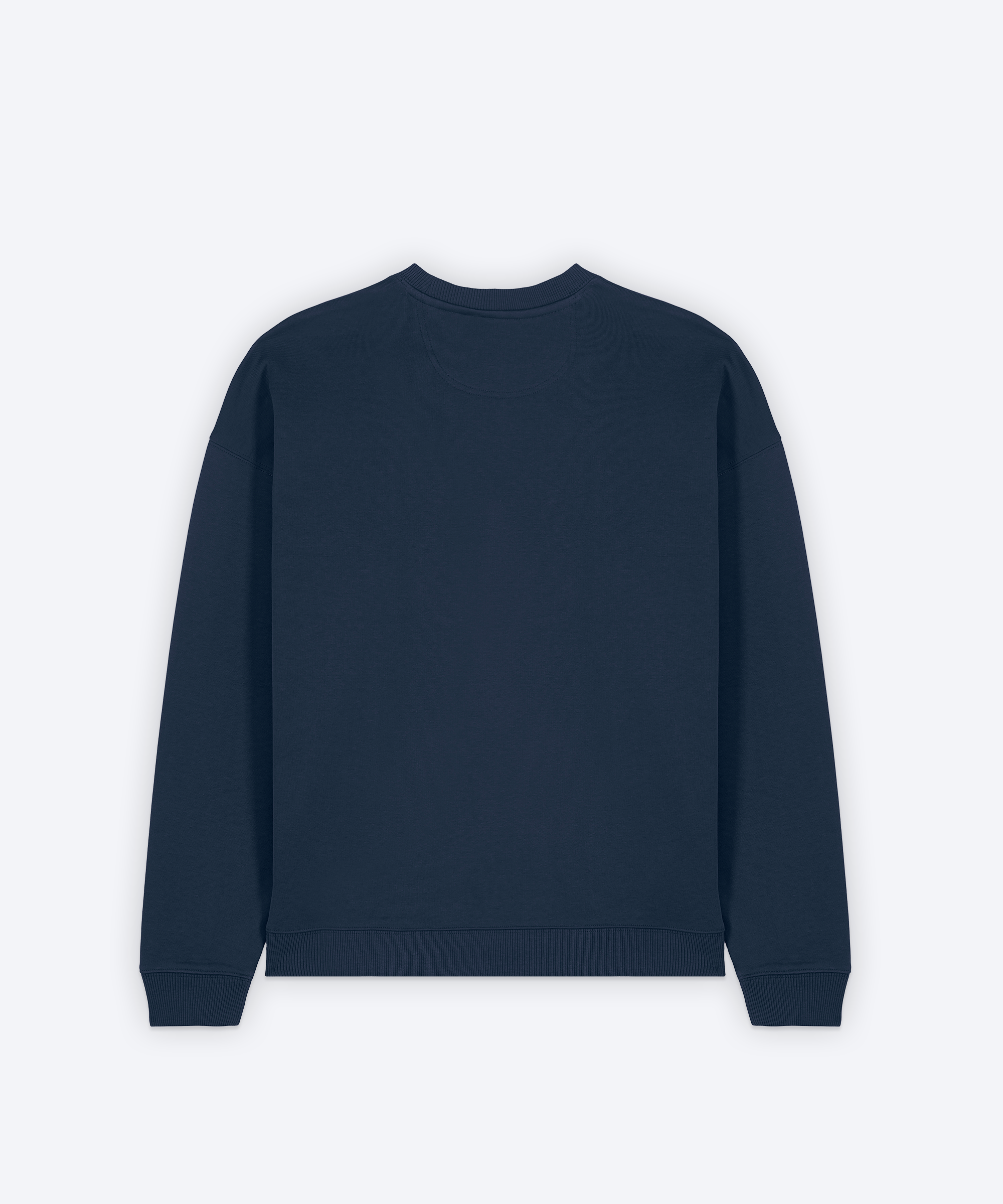 THE ESSENTIAL SWEATSHIRT (NAVY/LIGHT BLUE)