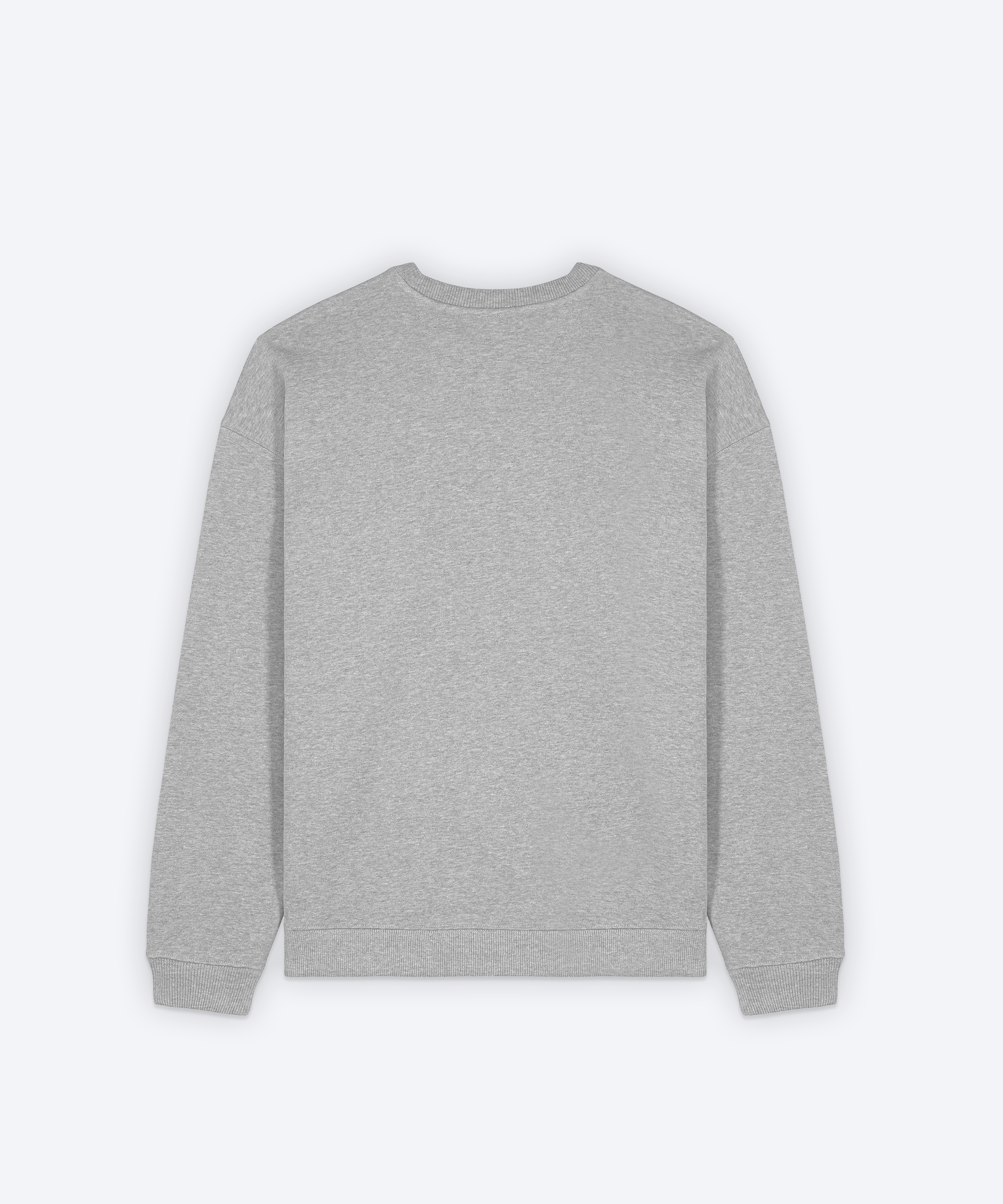 THE ESSENTIAL SWEATSHIRT (HEATHER GREY/RED)