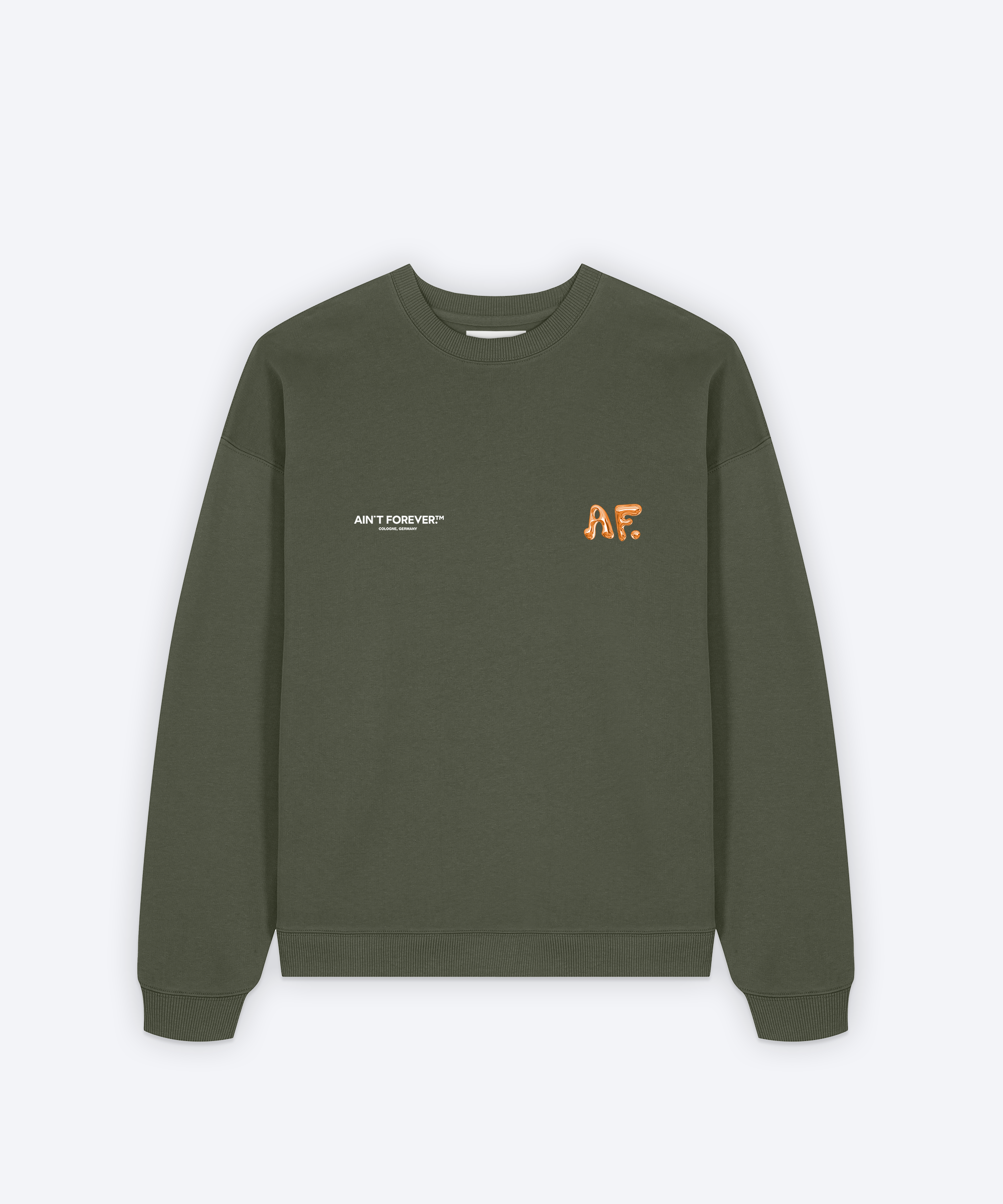 MY WEEKEND HAS TRUST ISSUES SWEATSHIRT (BLACK)