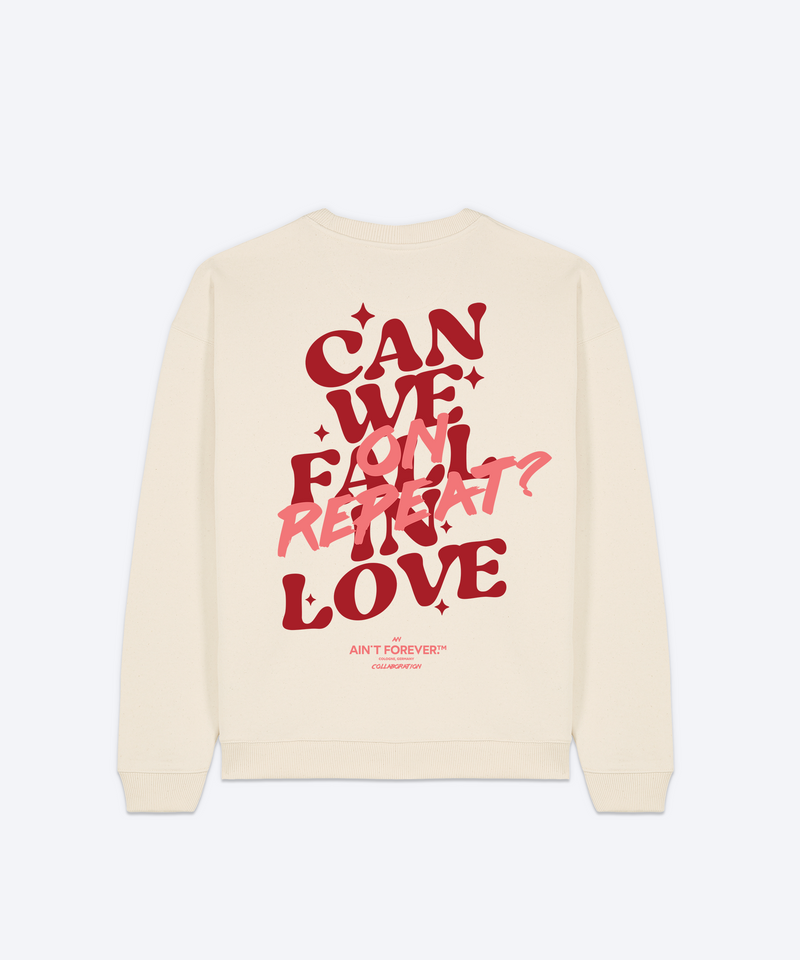 FALL IN LOVE SWEATSHIRT (MOONBOOTICA)