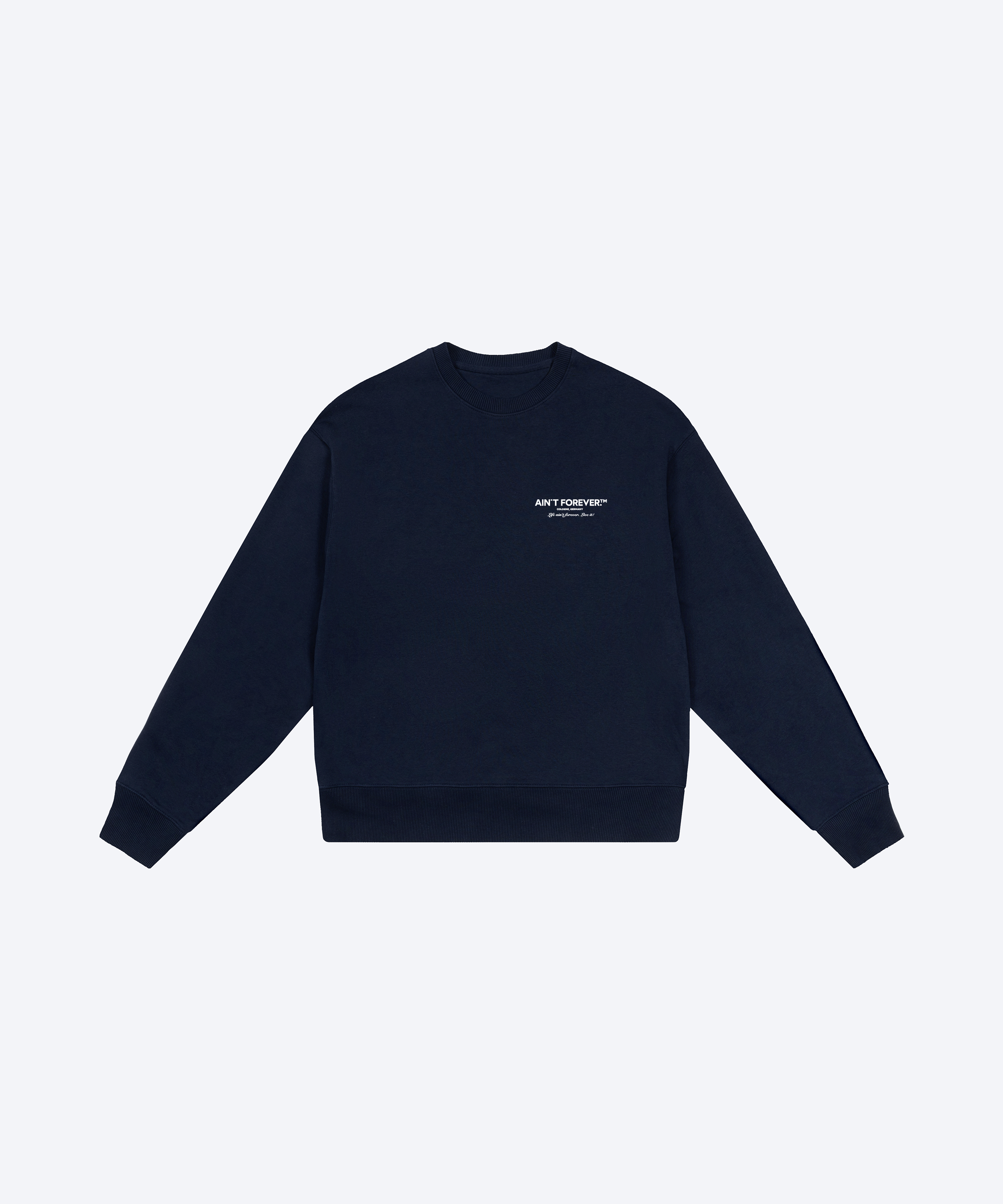 THE LIVE IT! SWEATSHIRT (NAVY / WHITE)