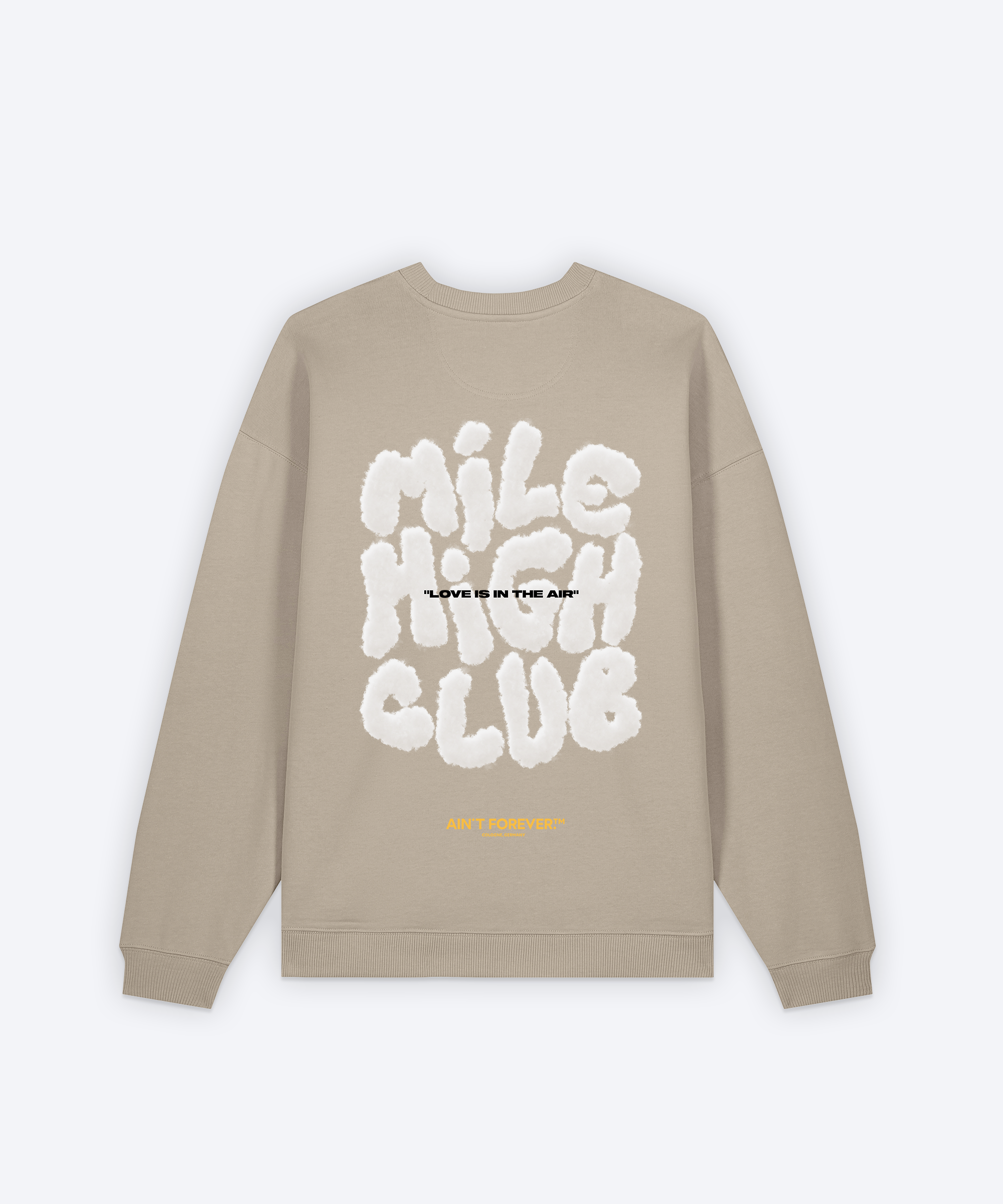 THE MILE HIGH CLUB SWEATSHIRT (STONE)