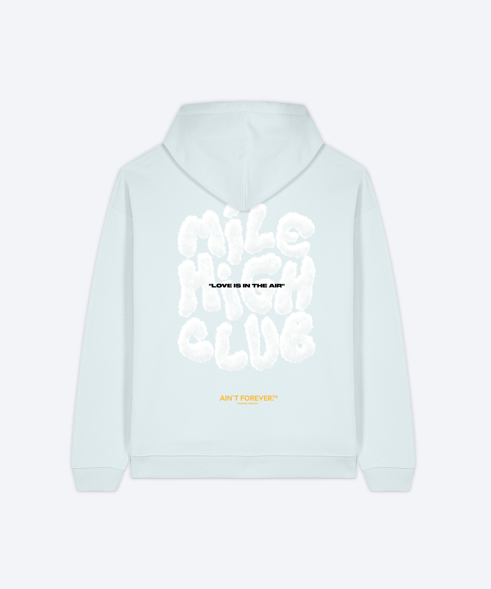 THE MILE HIGH CLUB HOODIE (BLUE ICE)