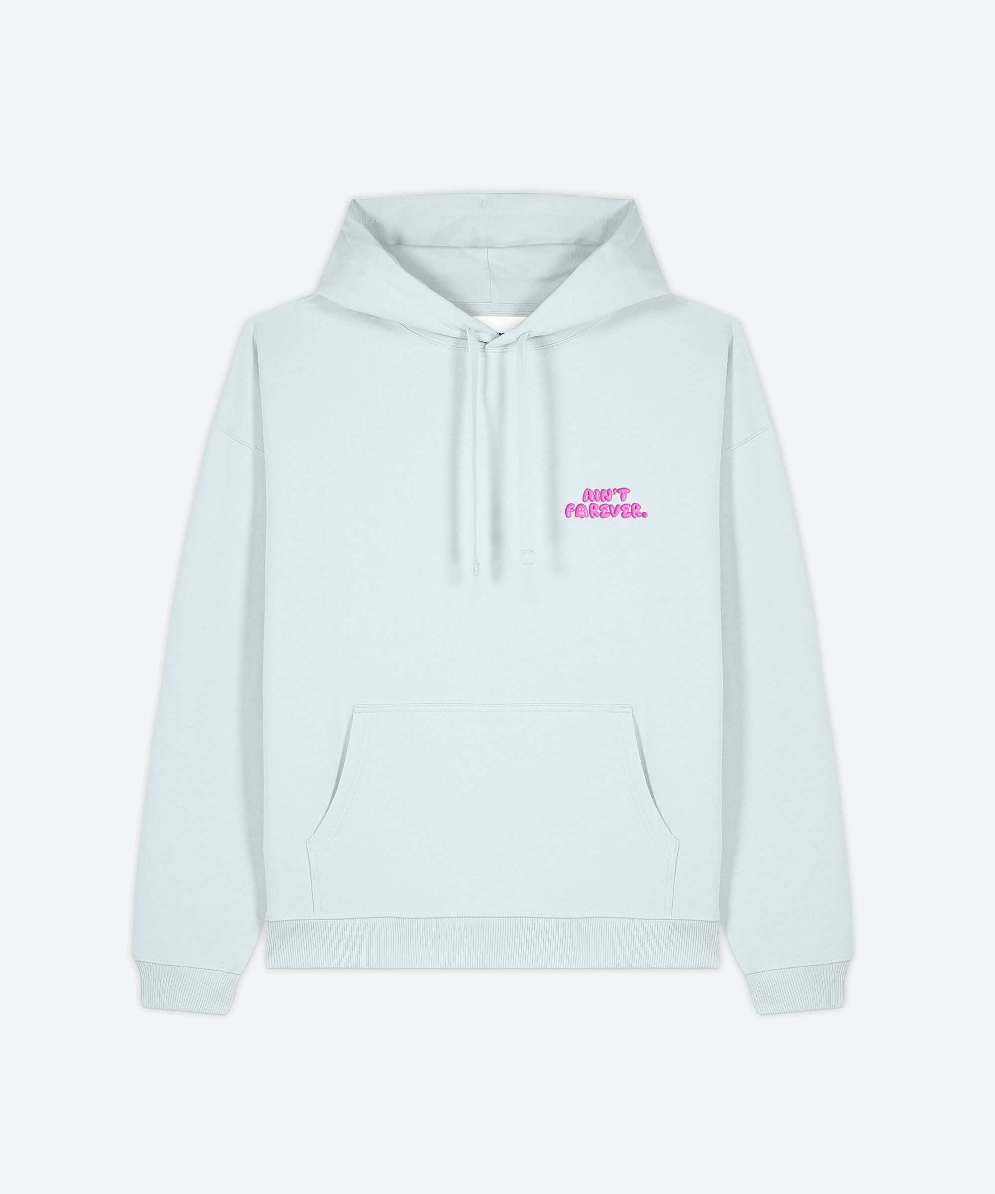 POSTING WHILE GHOSTING HOODIE (BLUE ICE)