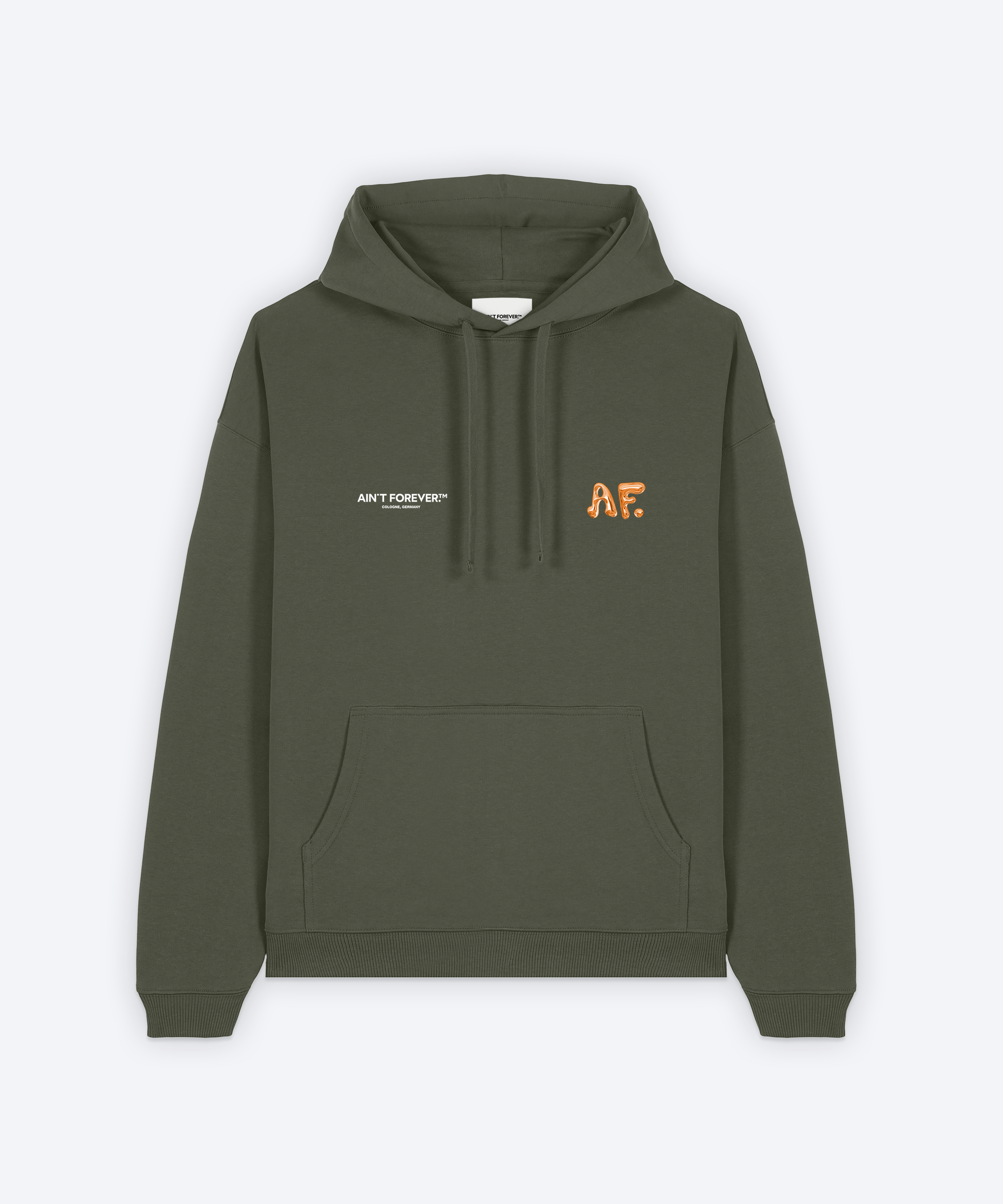 MY WEEKEND HAS TRUST ISSUES HOODIE (KHAKI)